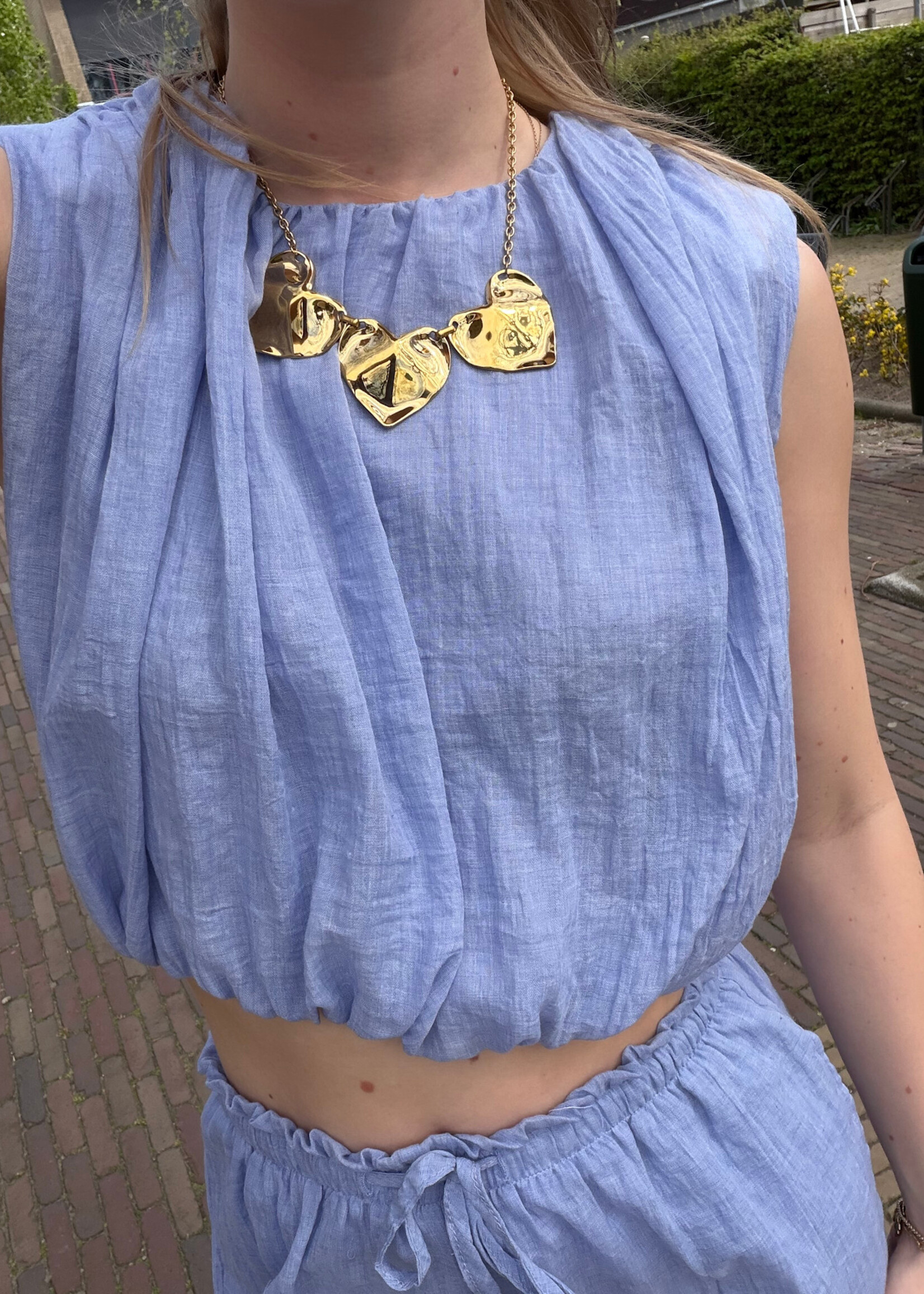 Flo Boutique Top Meis Blue
