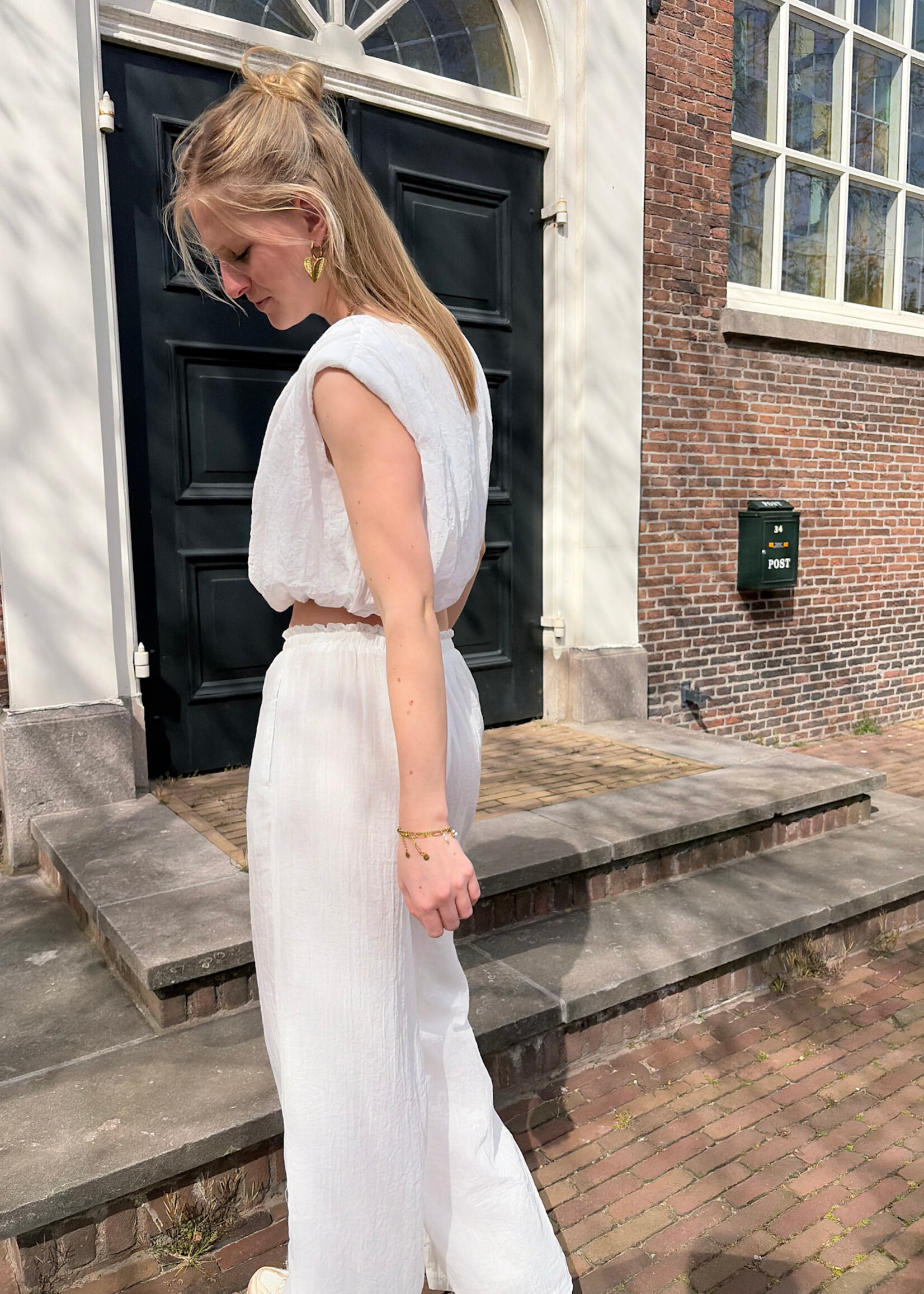 Flo Boutique Top Meis White