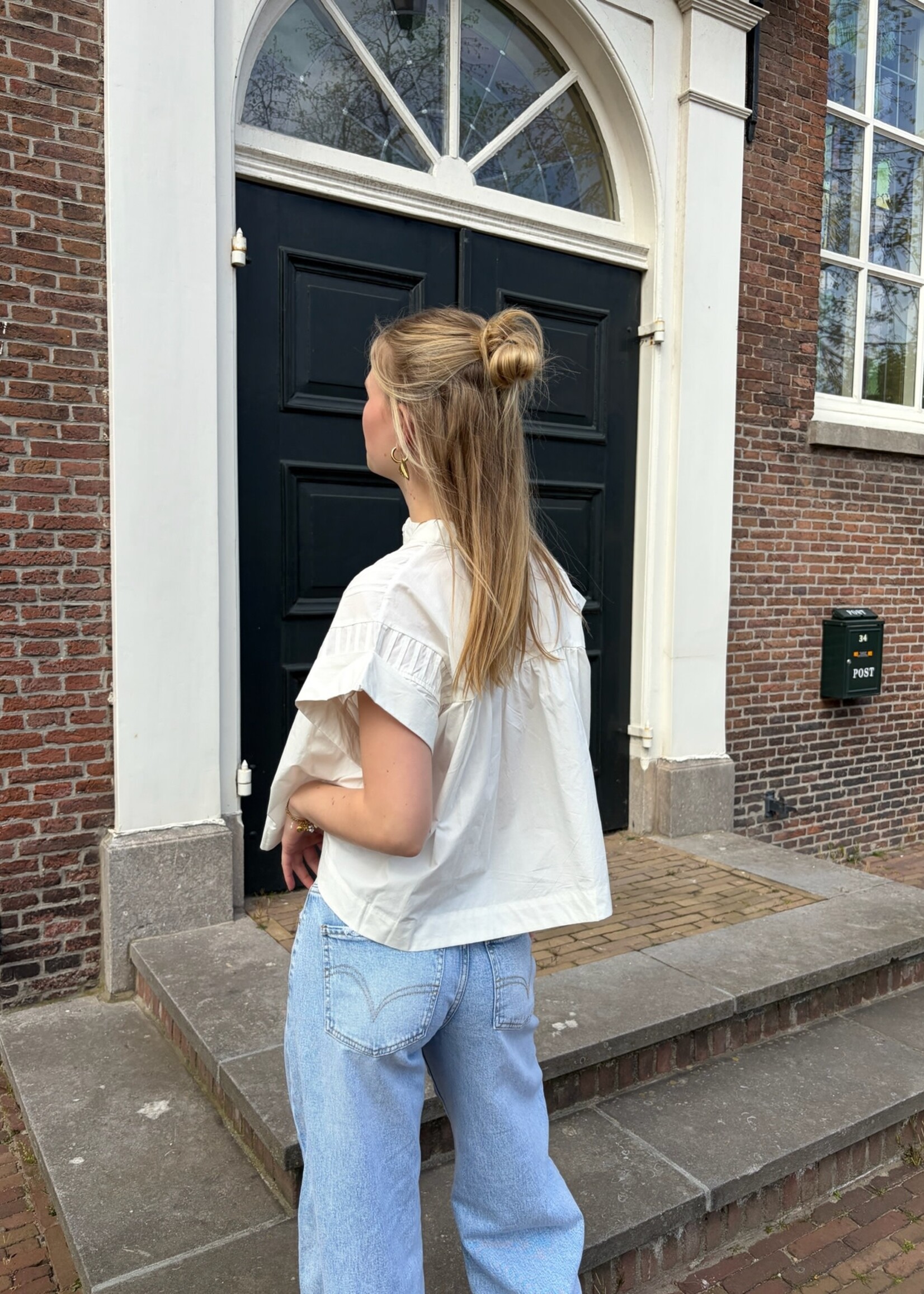 Flo Boutique Blouse Fenna White