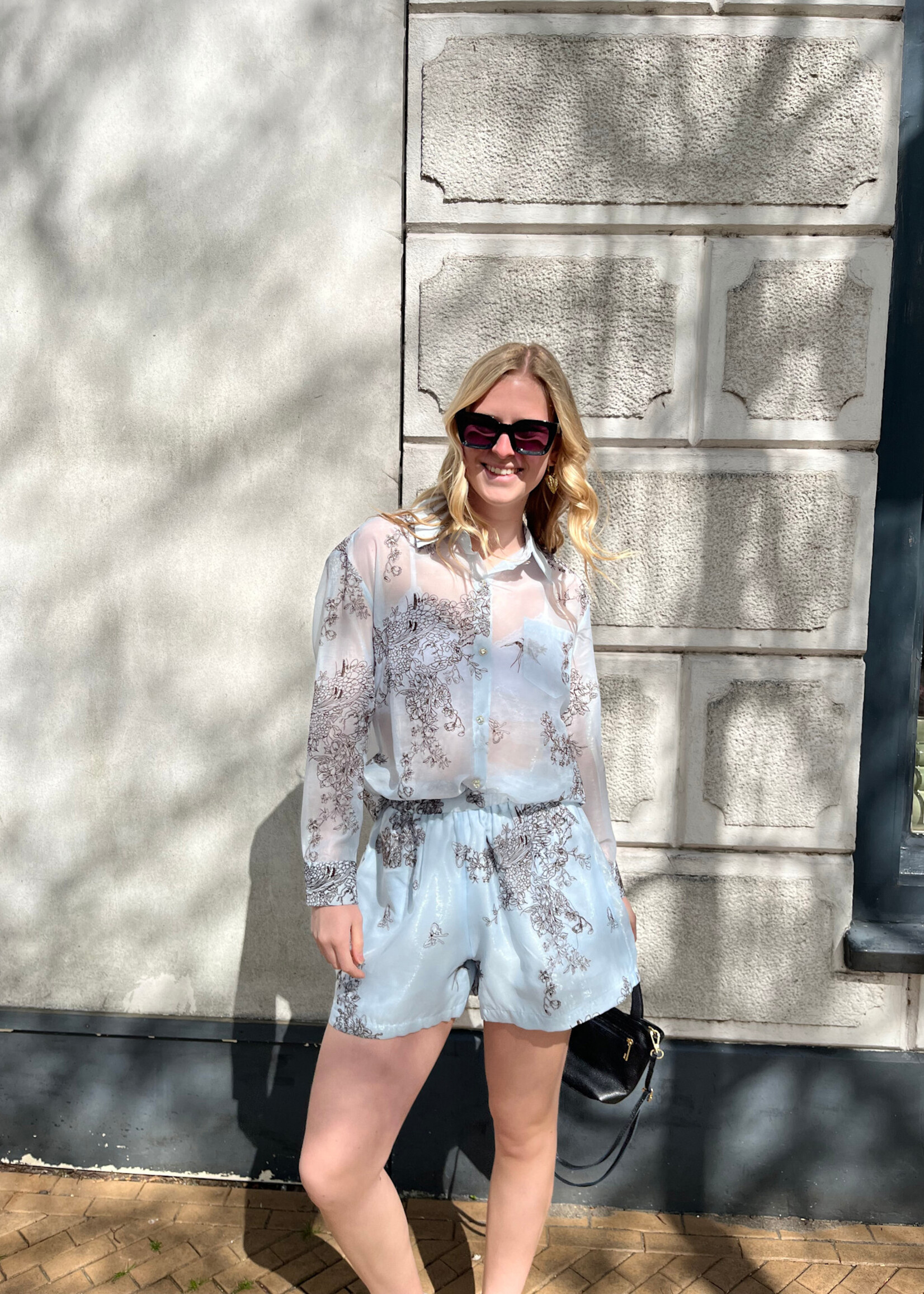 Flo Boutique Short Kelie Blue