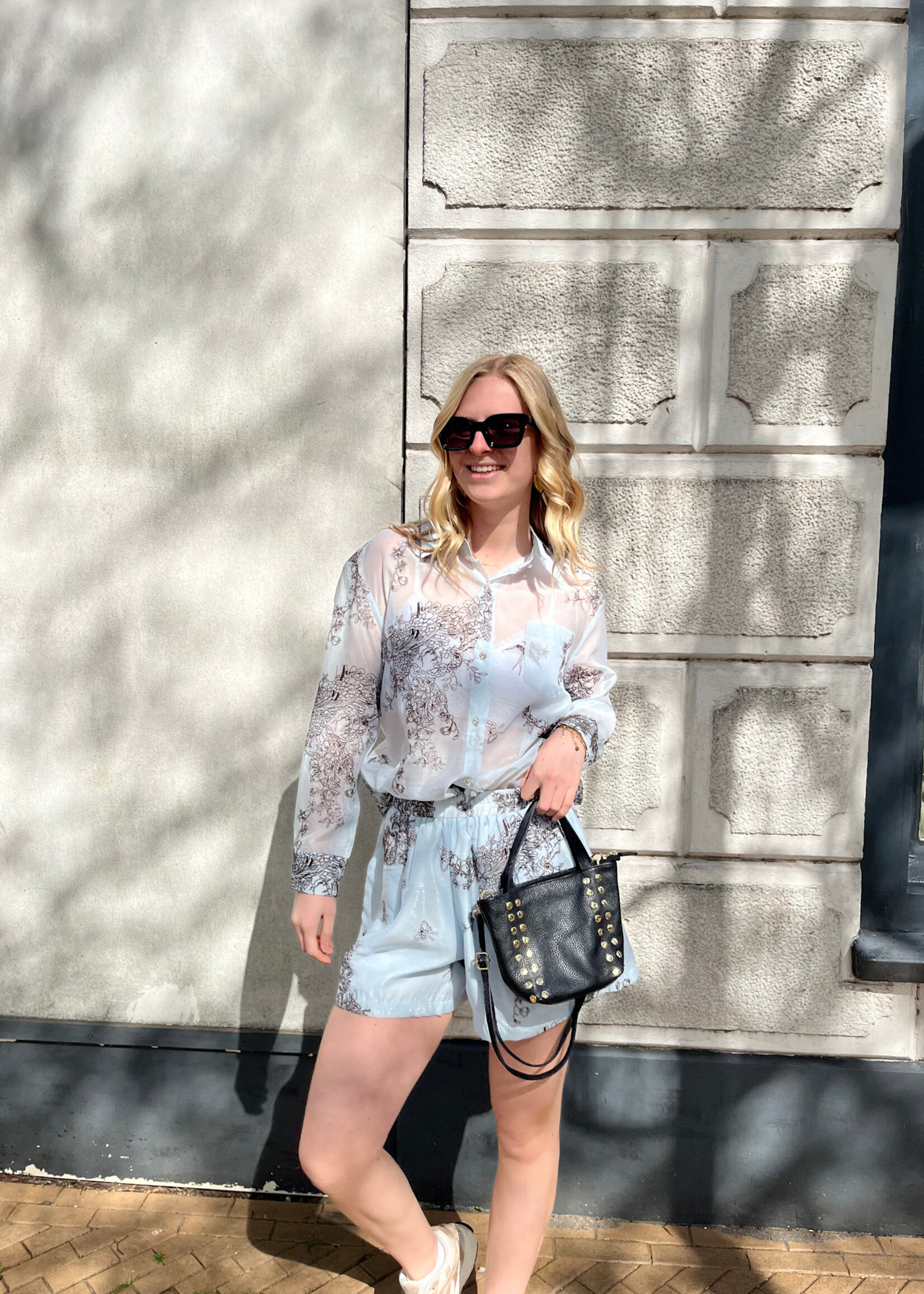 Flo Boutique Short Kelie Blue