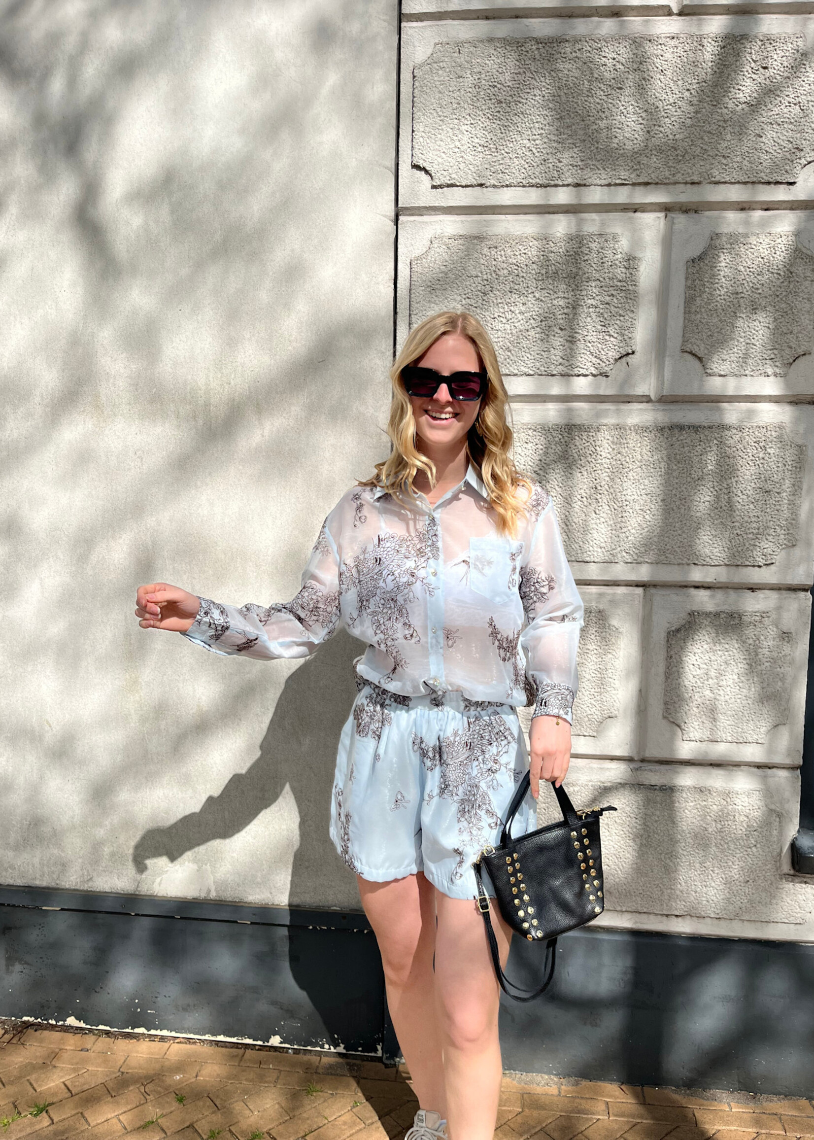 Flo Boutique Short Kelie Blue