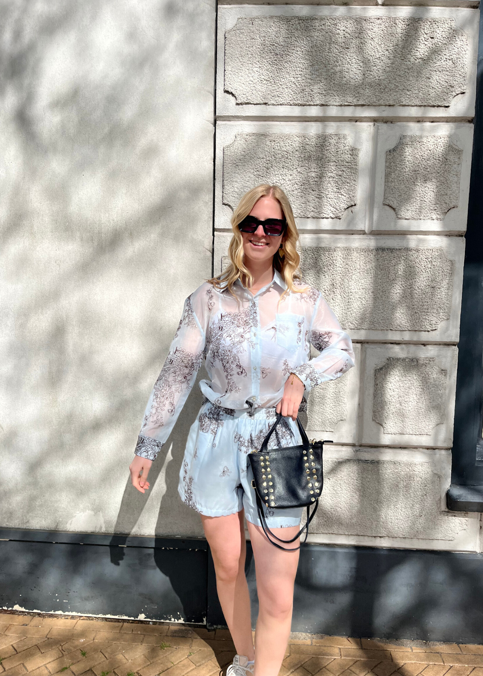 Flo Boutique Blouse Kelie Blue