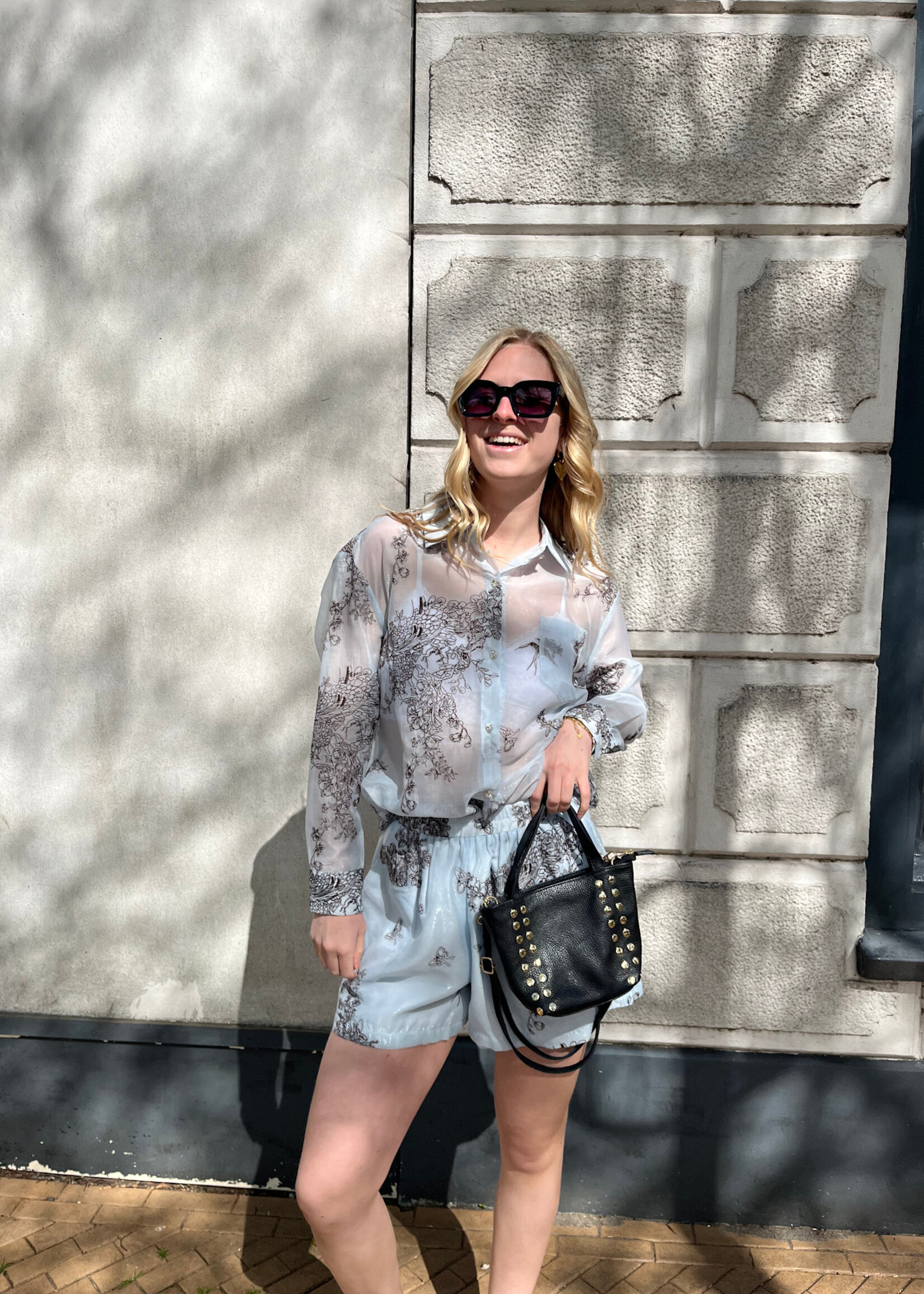 Flo Boutique Blouse Kelie Blue