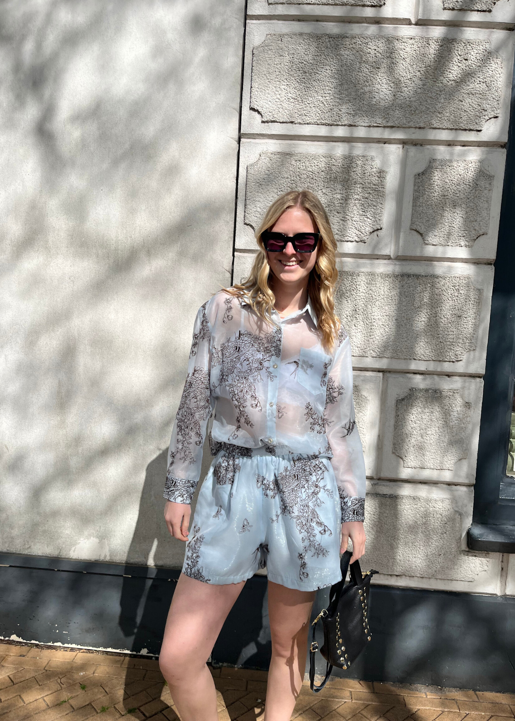 Flo Boutique Blouse Kelie Blue