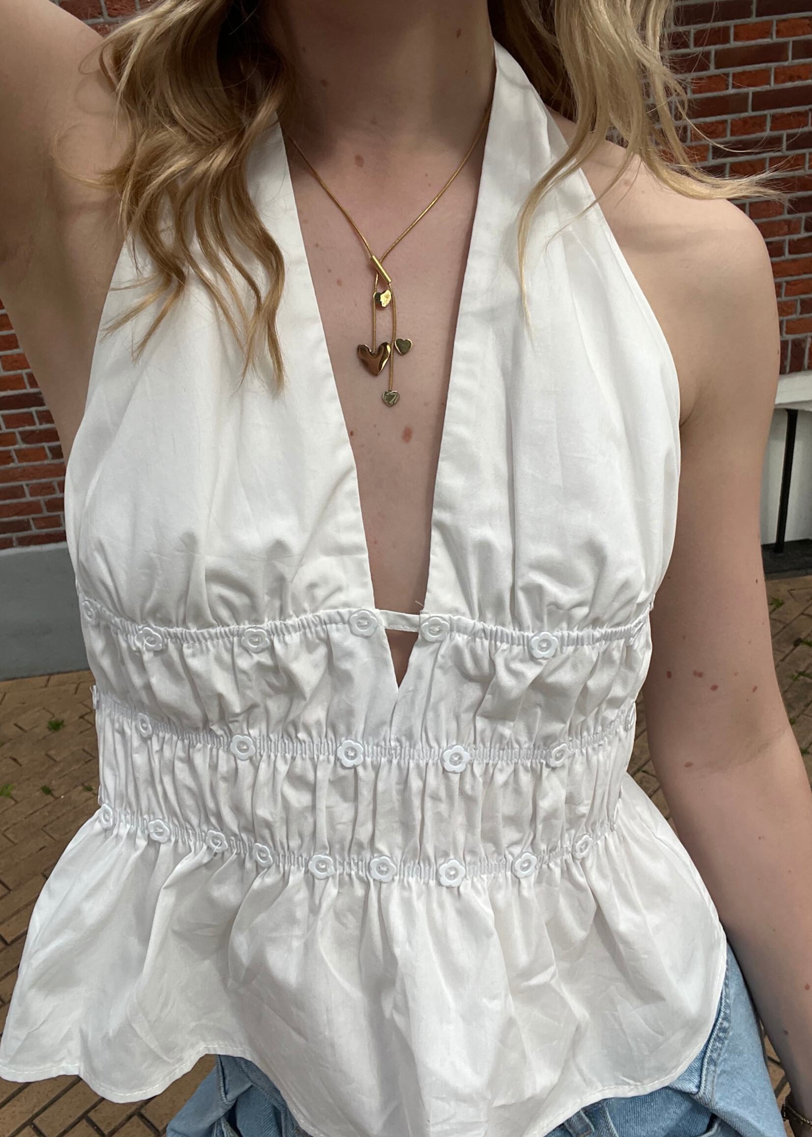 Flo Boutique Top Jaelle White