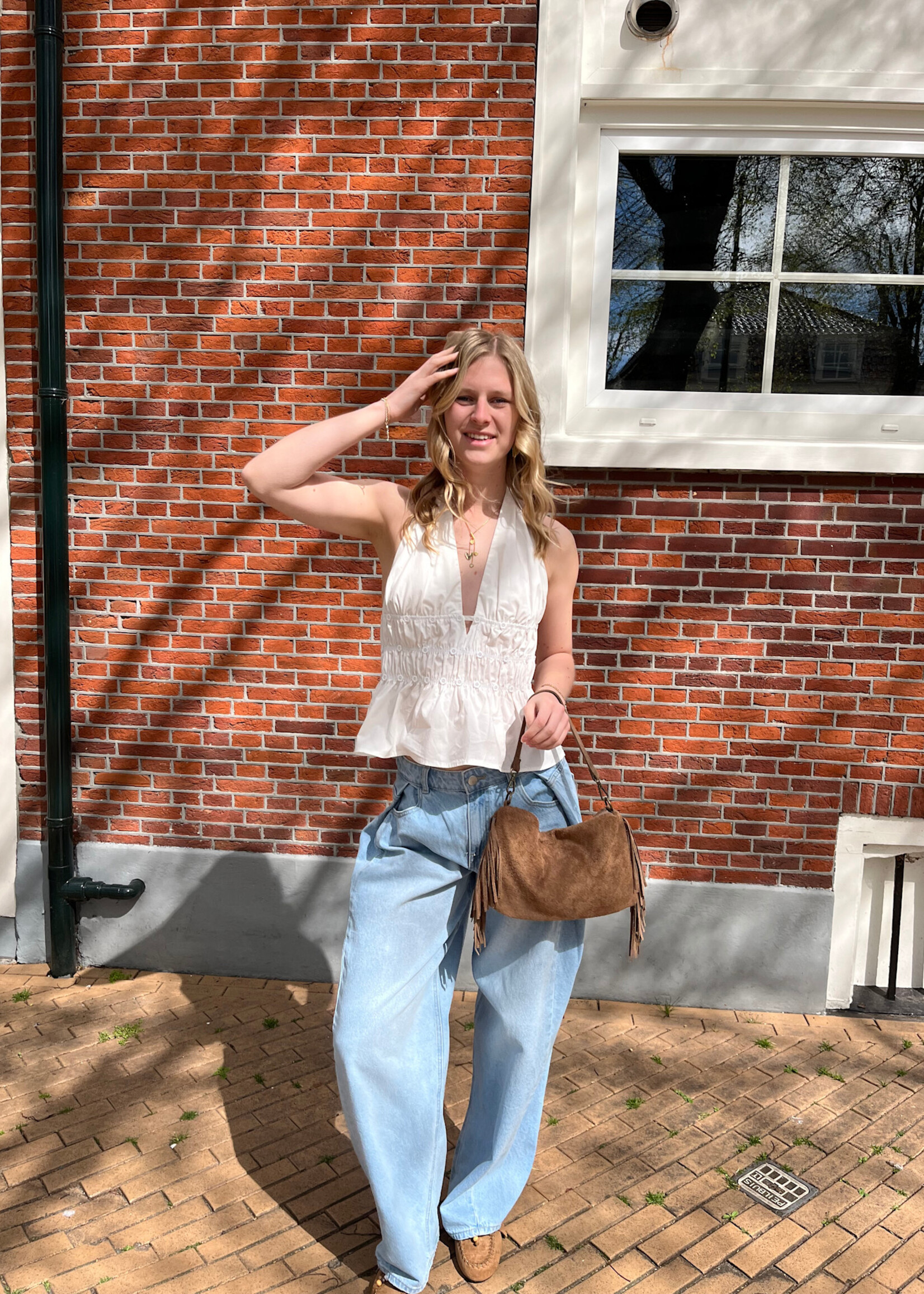 Flo Boutique Top Jaelle White