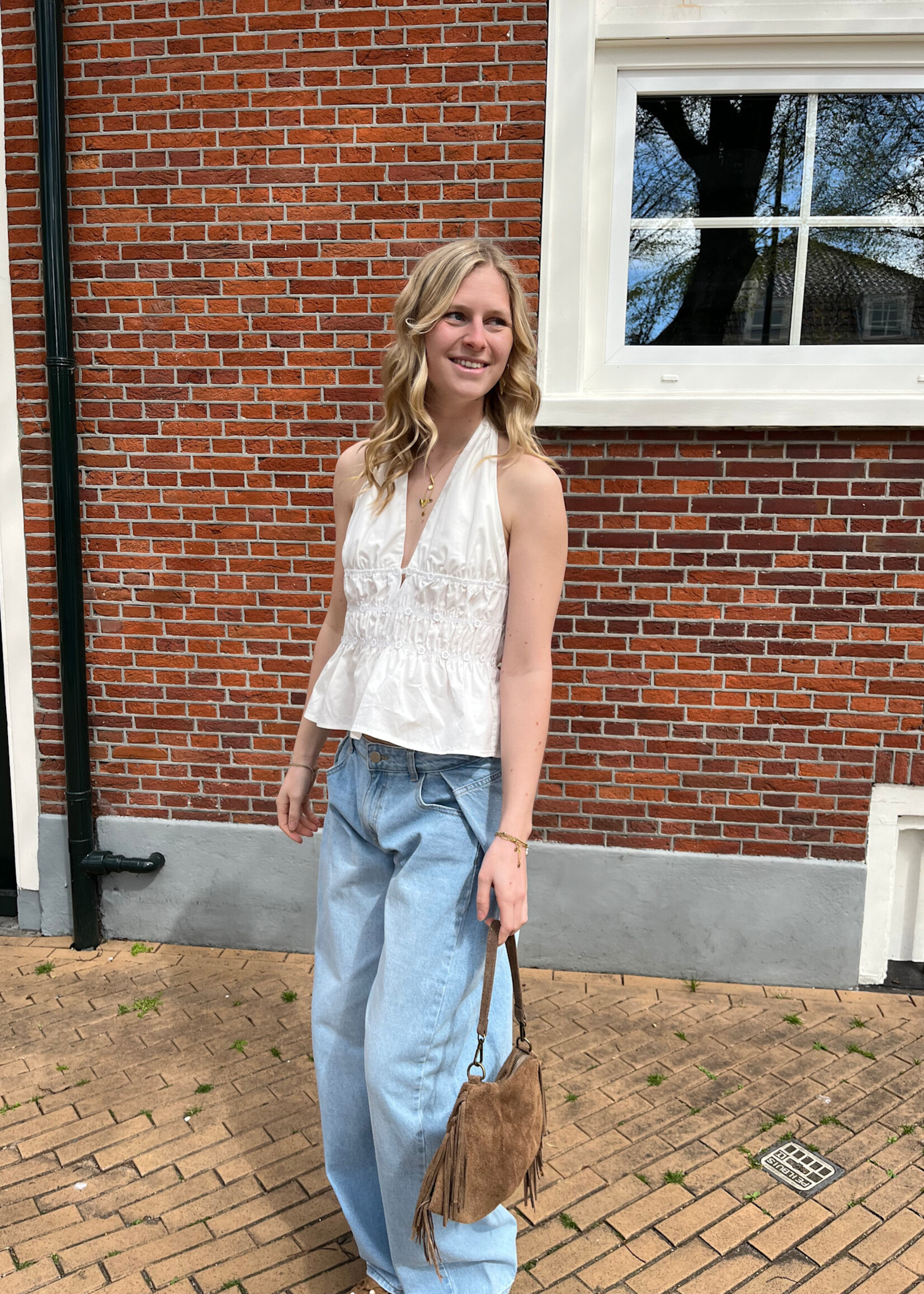 Flo Boutique Top Jaelle White