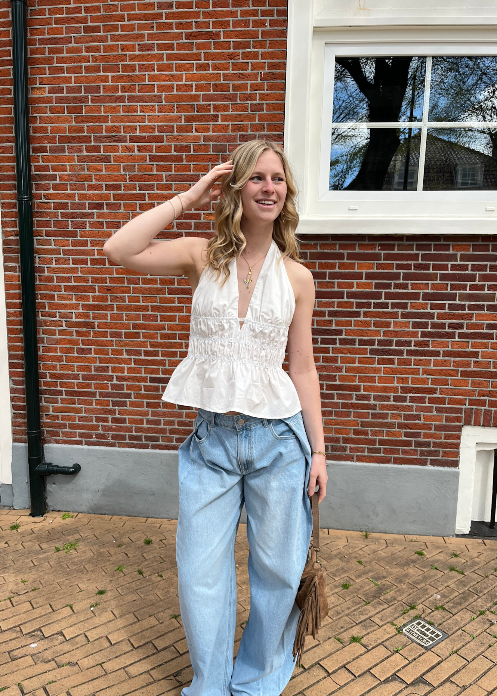 Flo Boutique Top Jaelle White