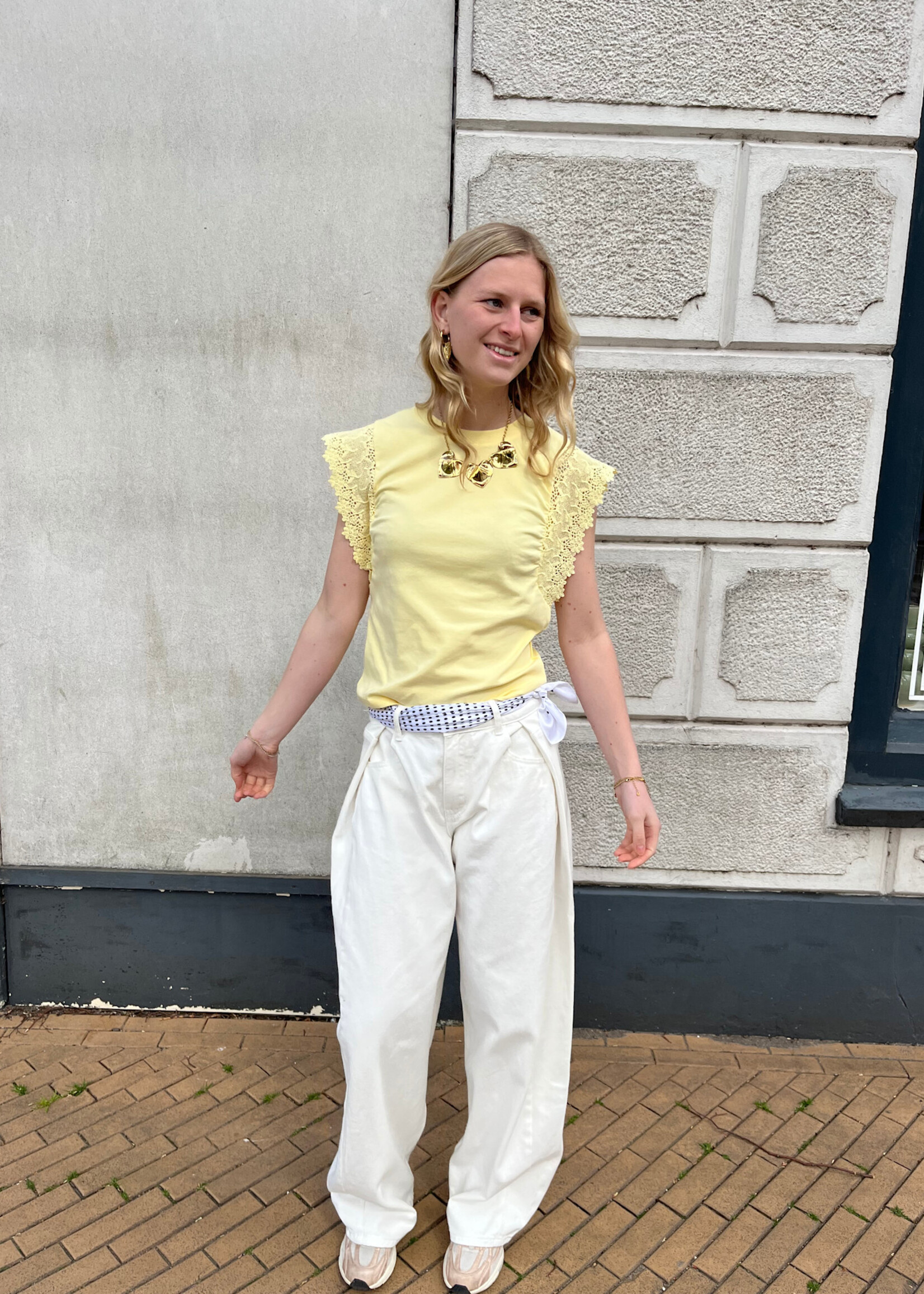 Flo Boutique Top Gabby Yellow