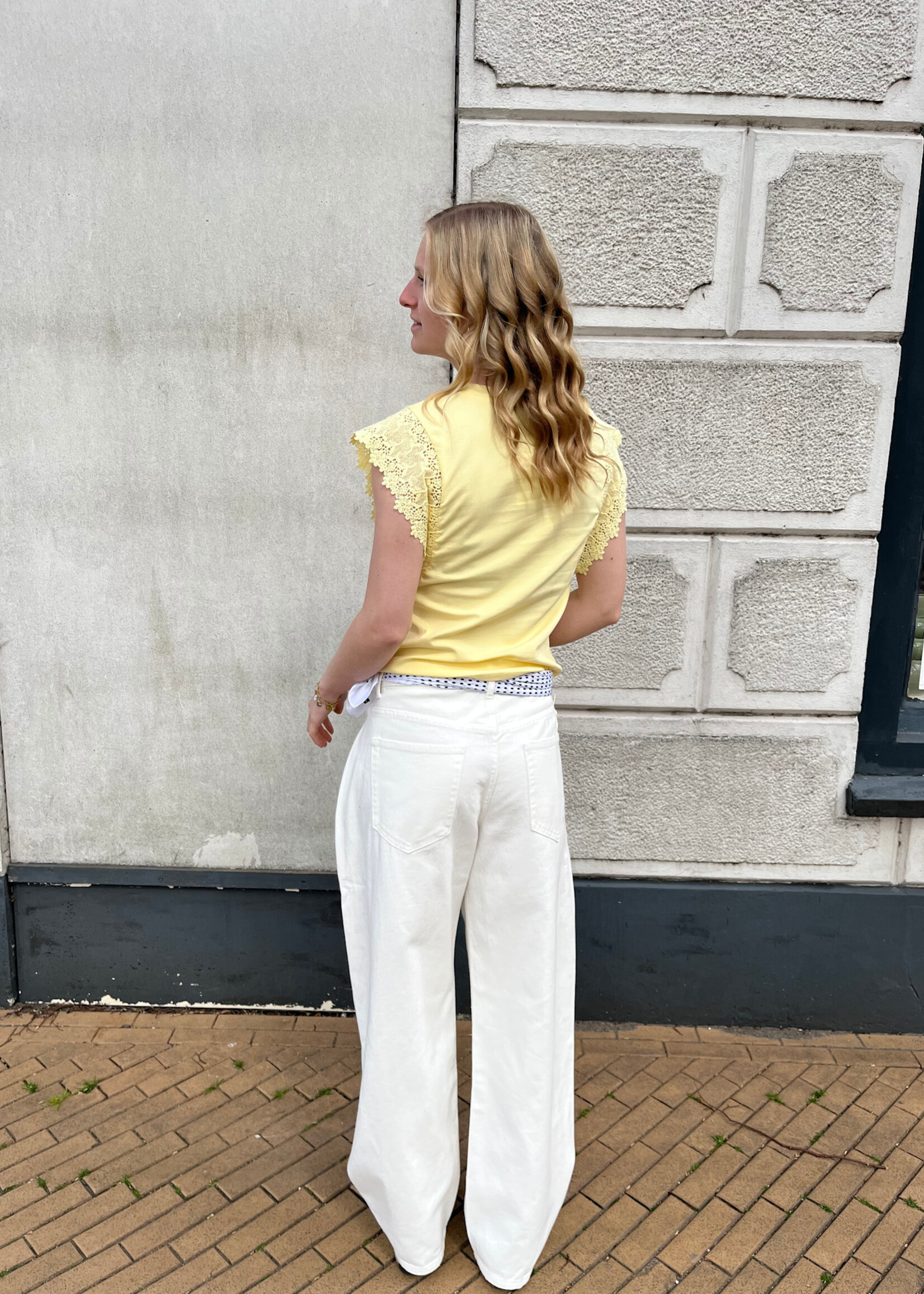 Flo Boutique Top Gabby Yellow