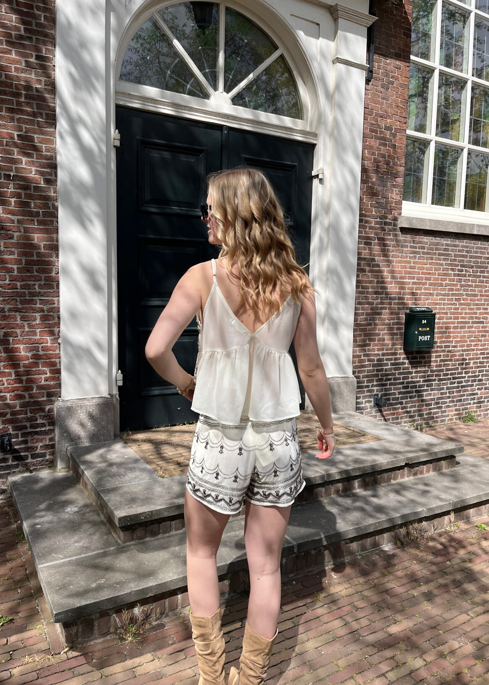 Flo Boutique Short Laila Off-White