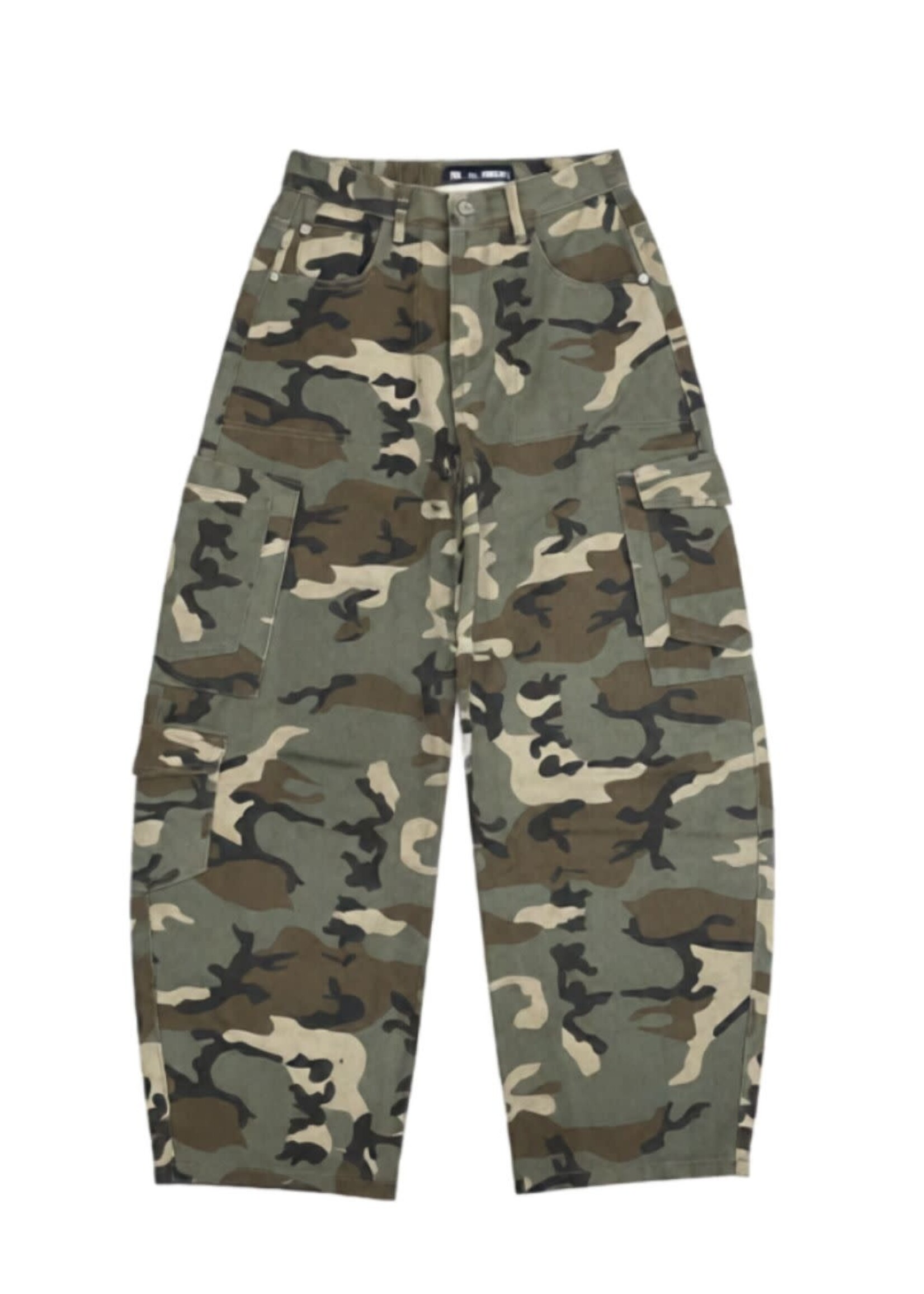 Flo Boutique Barrel Jeans Cameo