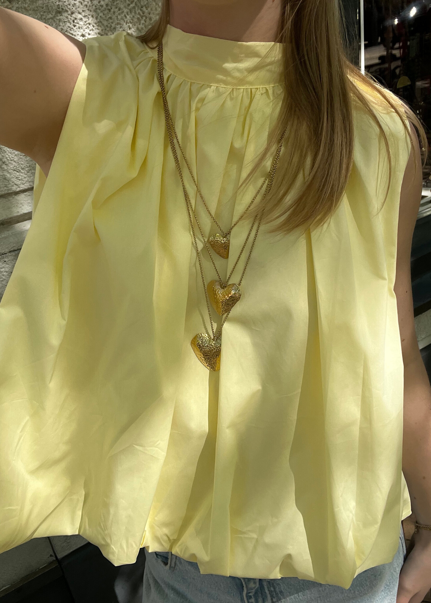 Flo Boutique Top Mexi Yellow