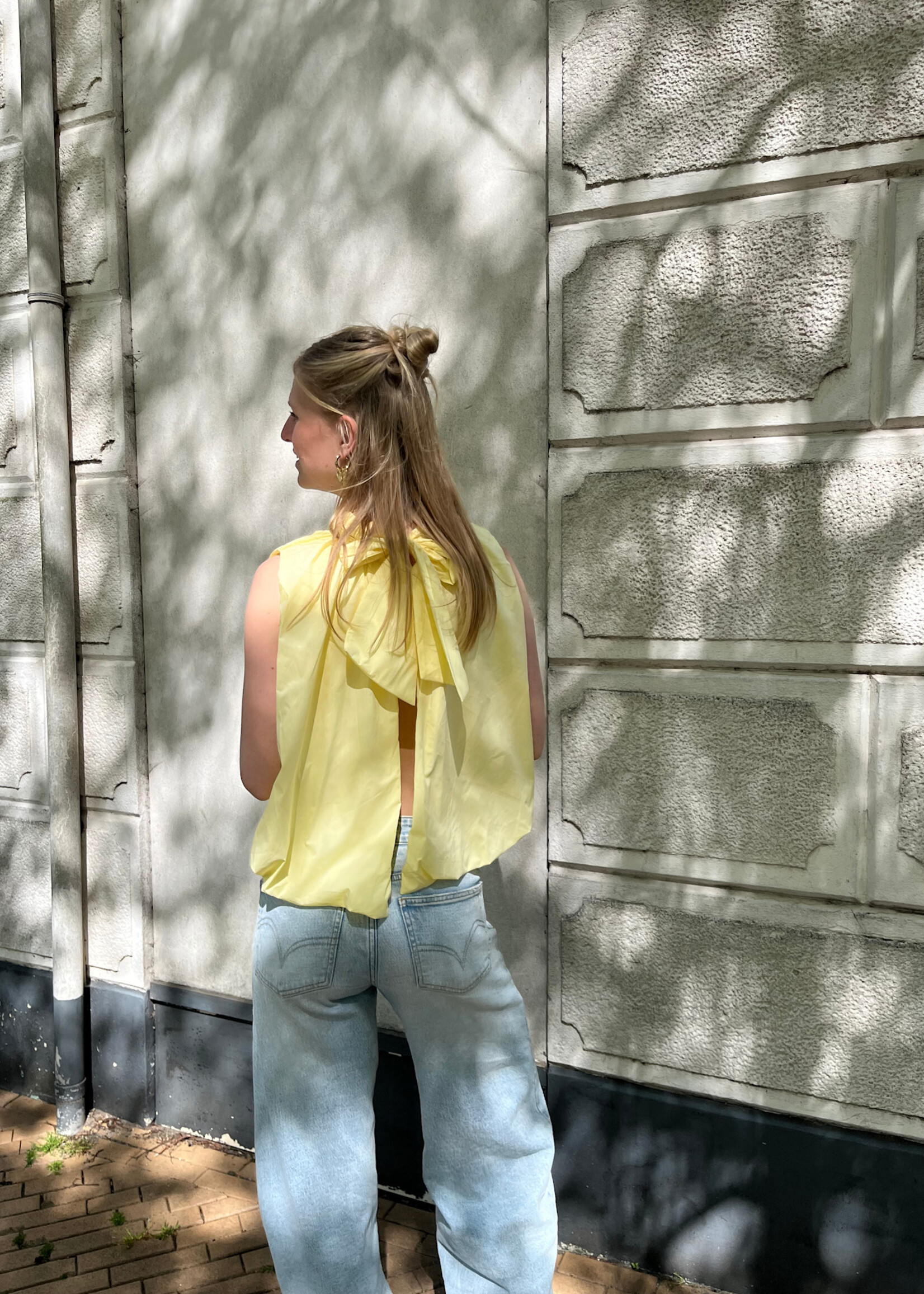 Flo Boutique Top Mexi Yellow