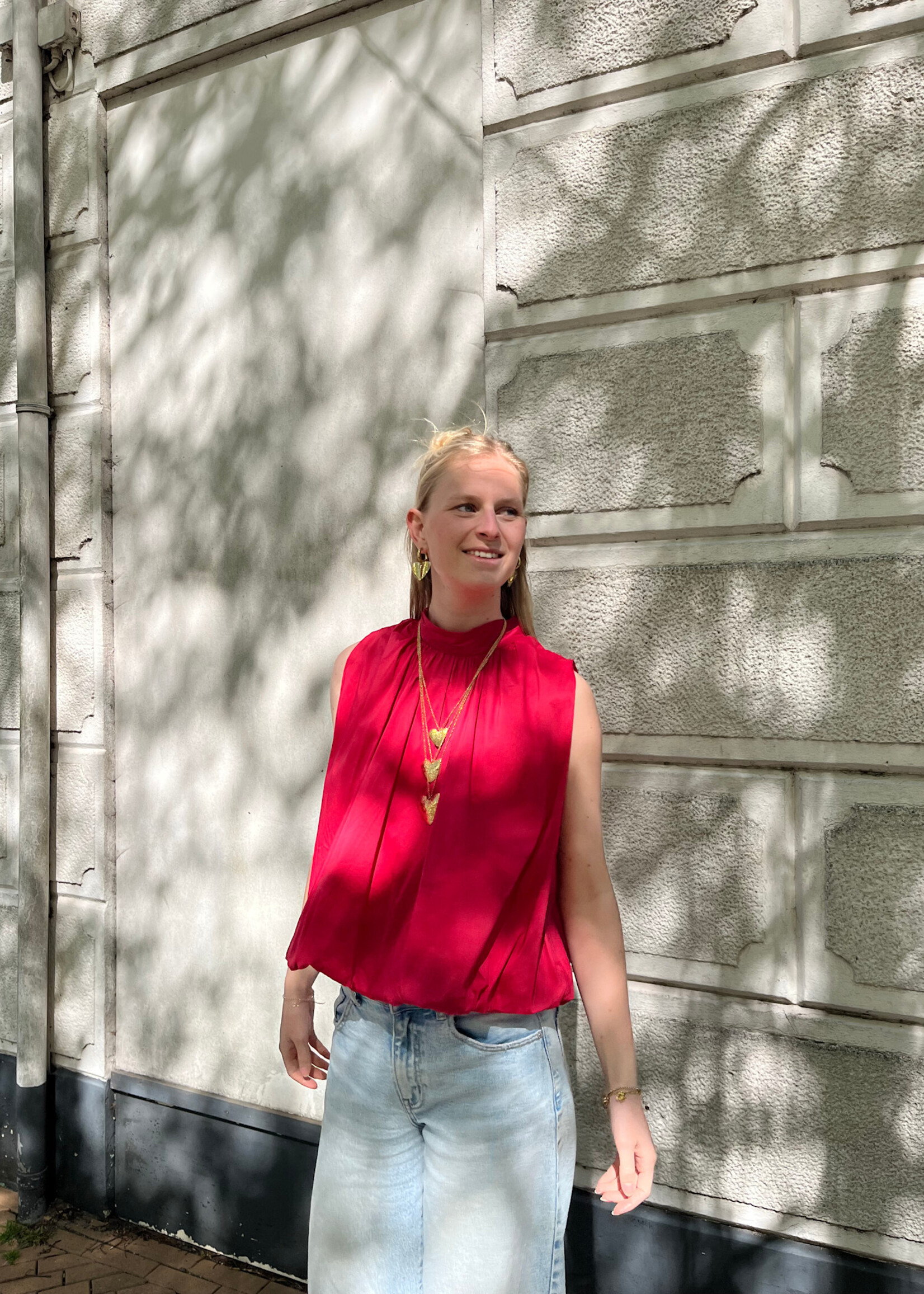 Flo Boutique Top Mexi Red