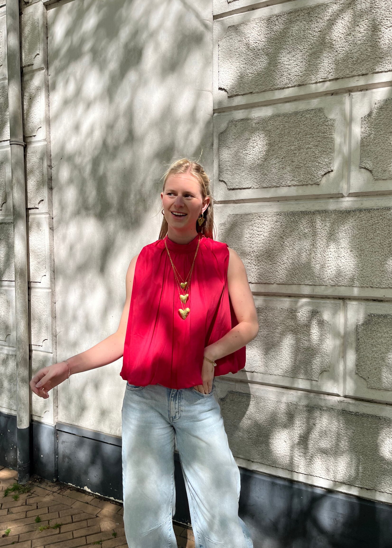 Flo Boutique Top Mexi Red