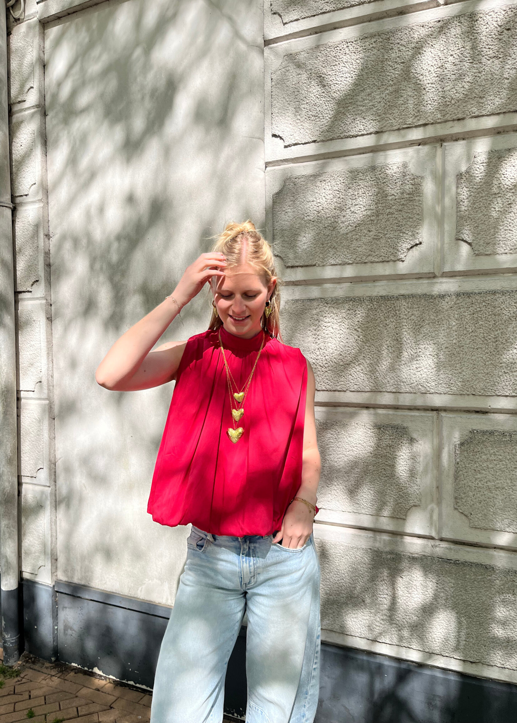 Flo Boutique Top Mexi Red