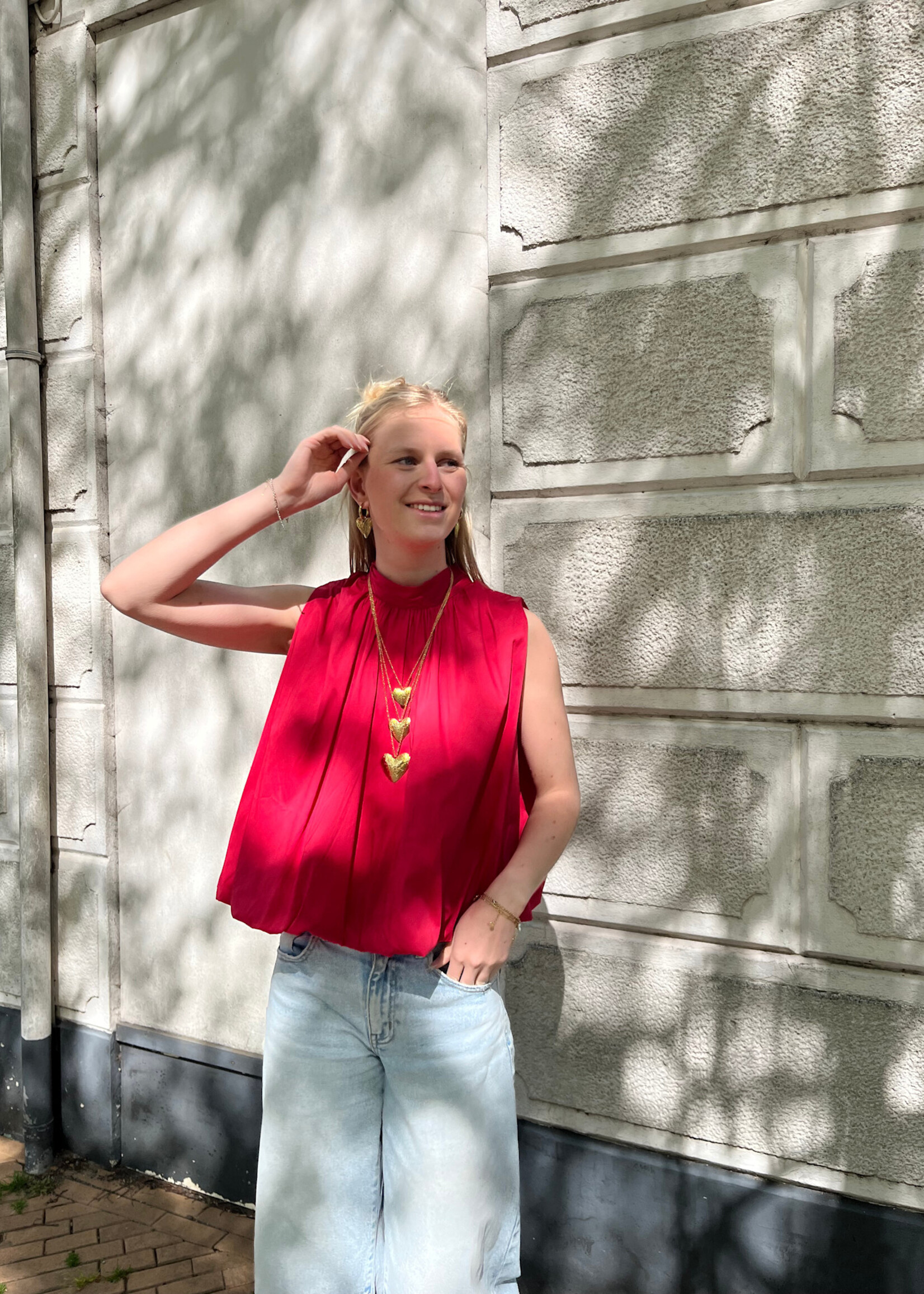 Flo Boutique Top Mexi Red