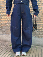 Flo Boutique Balloon Jeans Noa Dark Blue