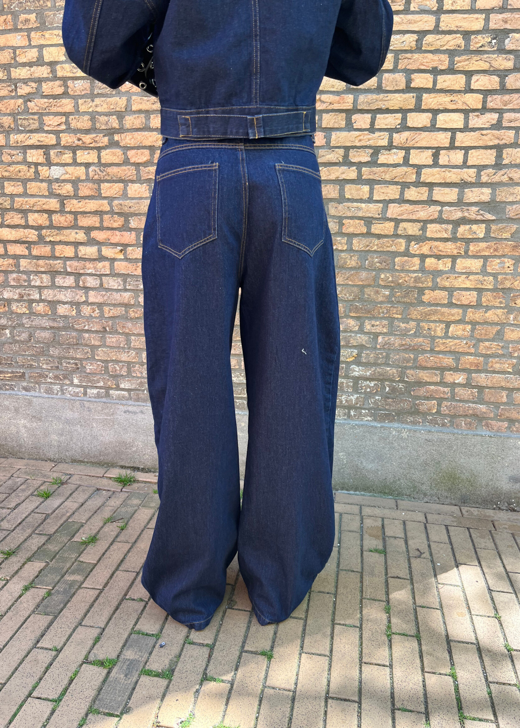Flo Boutique Balloon Jeans Noa Dark Blue