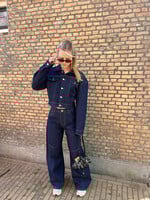 Flo Boutique Denim Jacket Noa Dark Blue