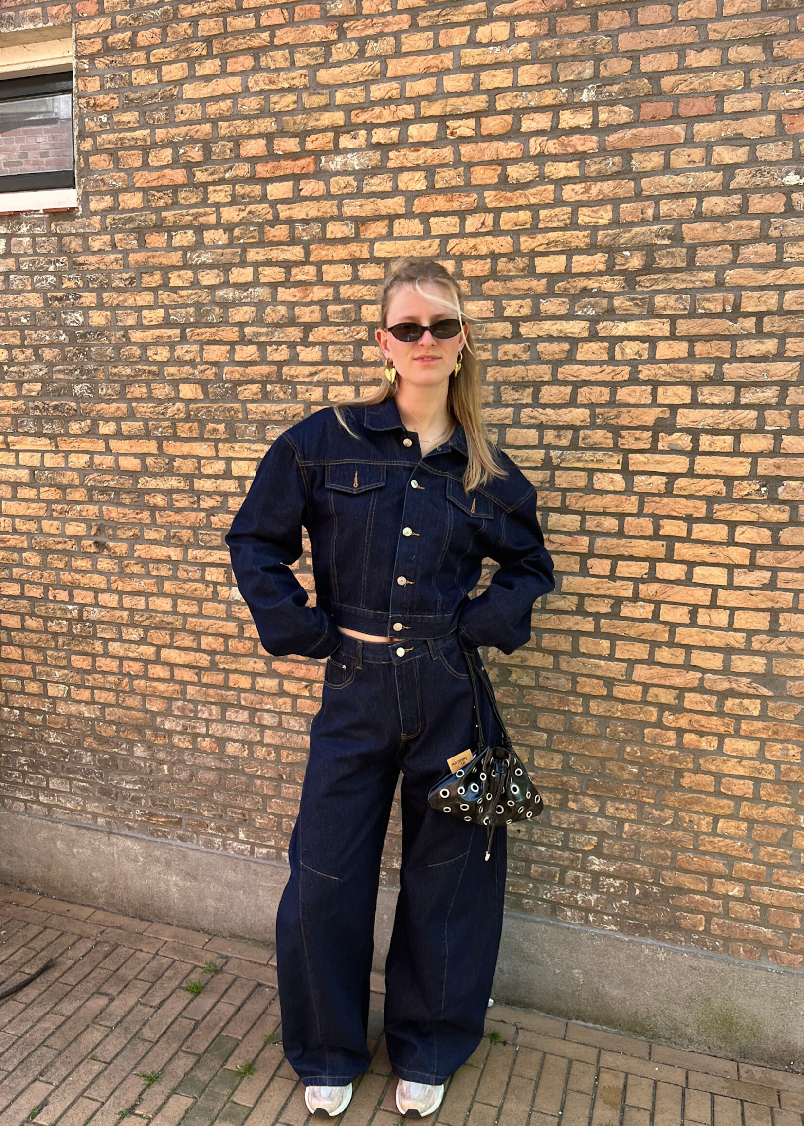 Flo Boutique Denim Jacket Noa Dark Blue