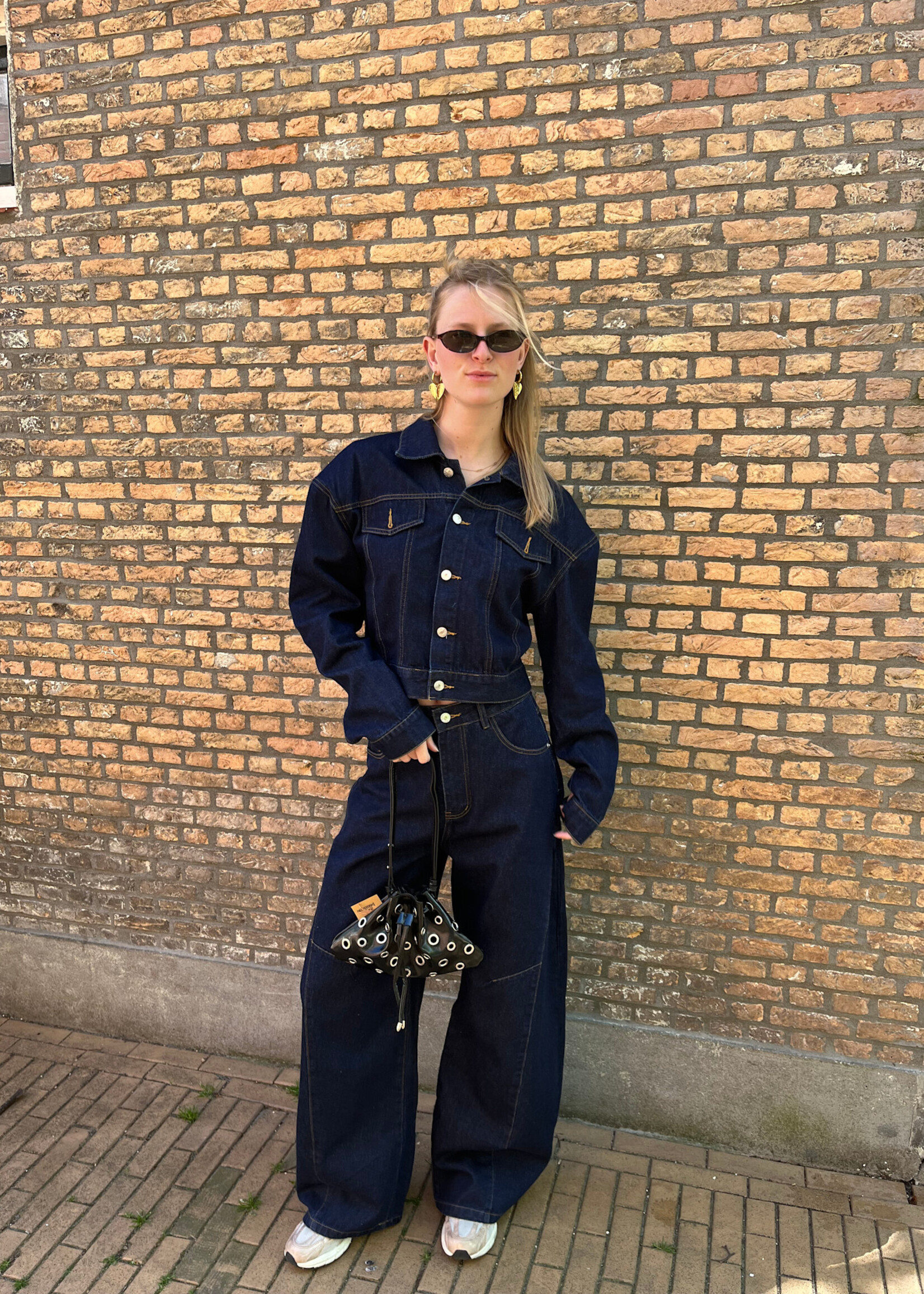 Flo Boutique Denim Jacket Noa Dark Blue