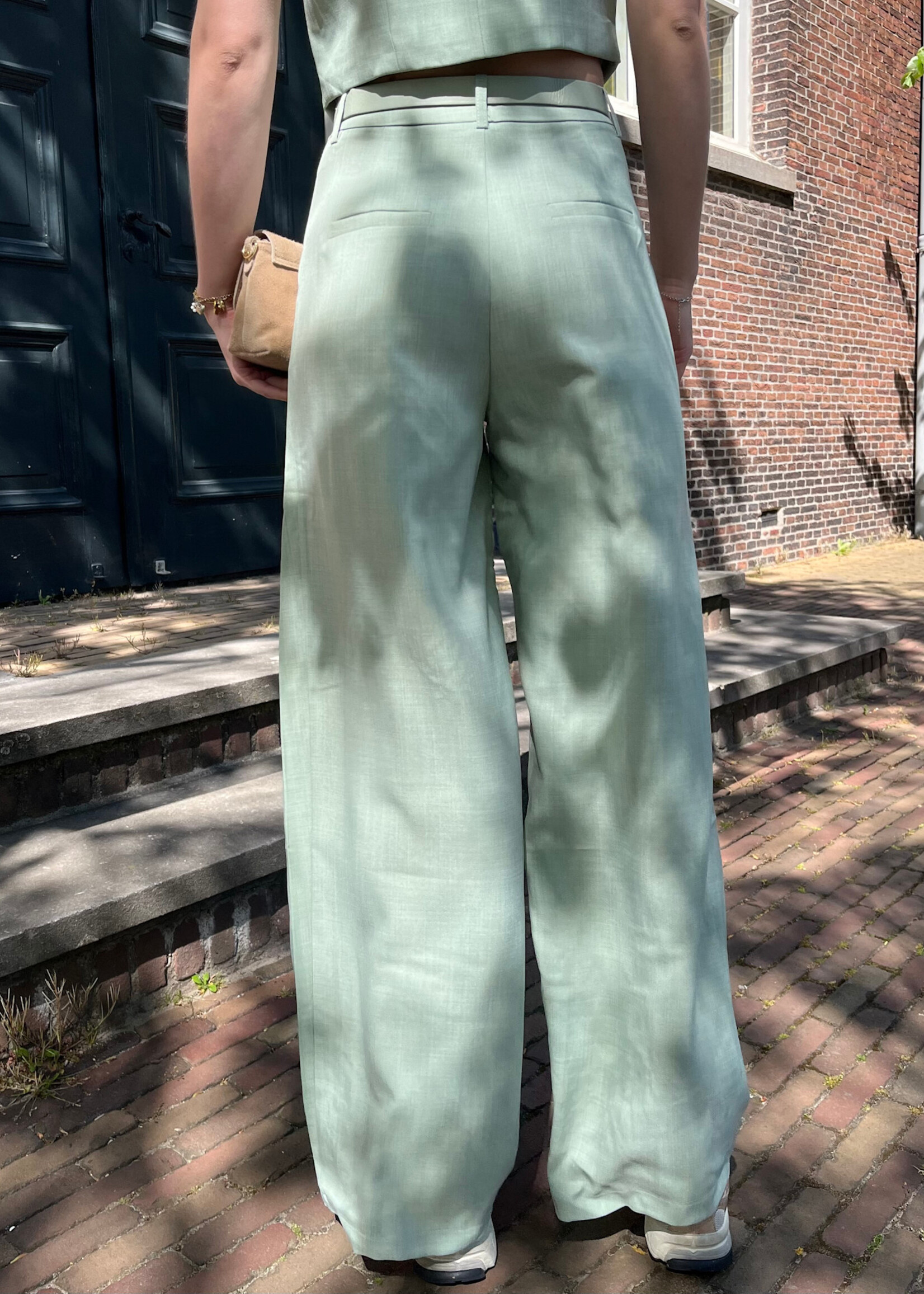 Flo Boutique Broek Zare Green