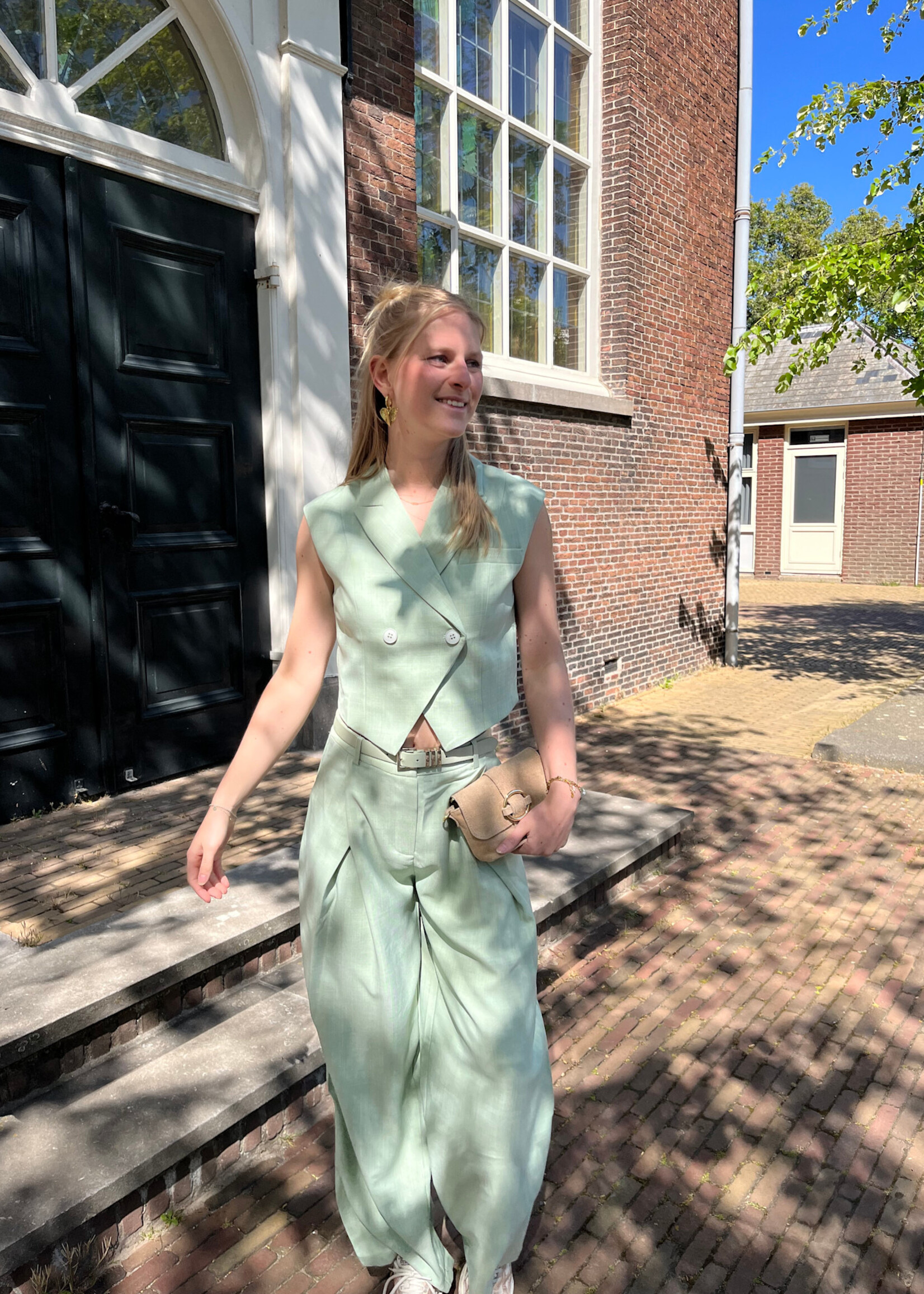 Flo Boutique Gilet Zare Green