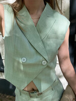 Flo Boutique Gilet Zare Green