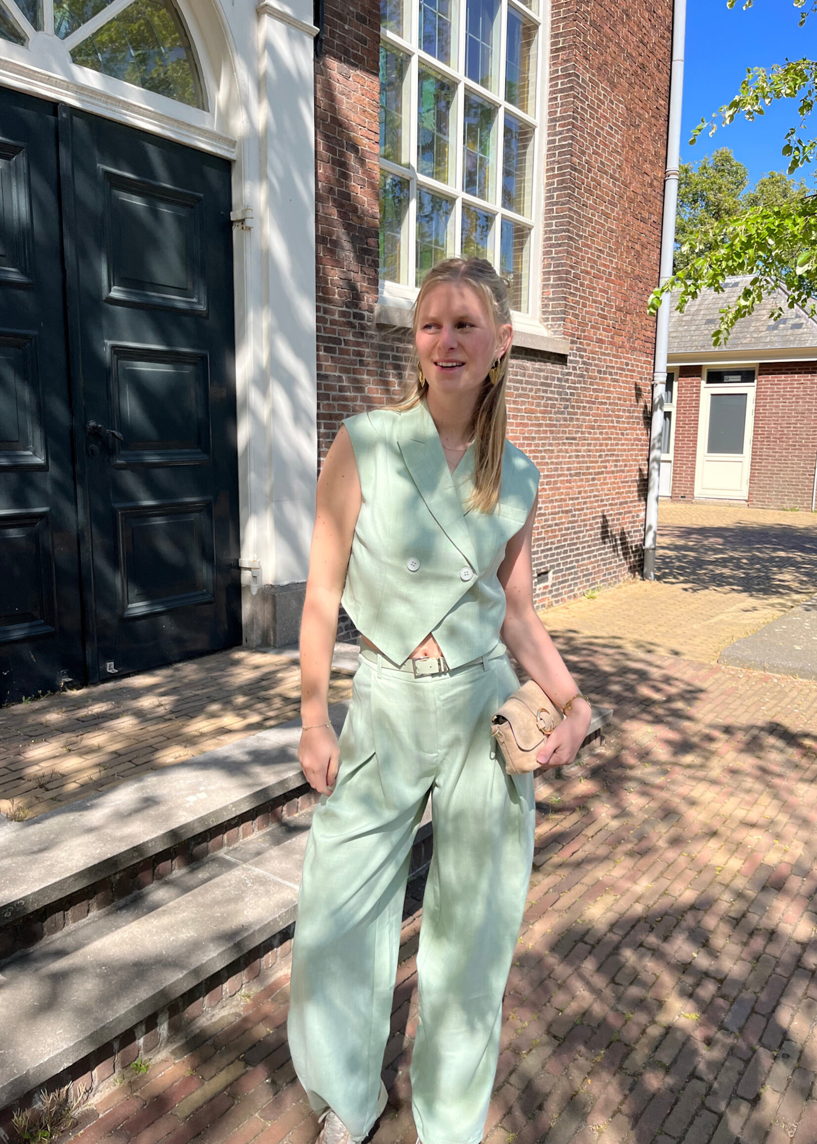 Flo Boutique Gilet Zare Green