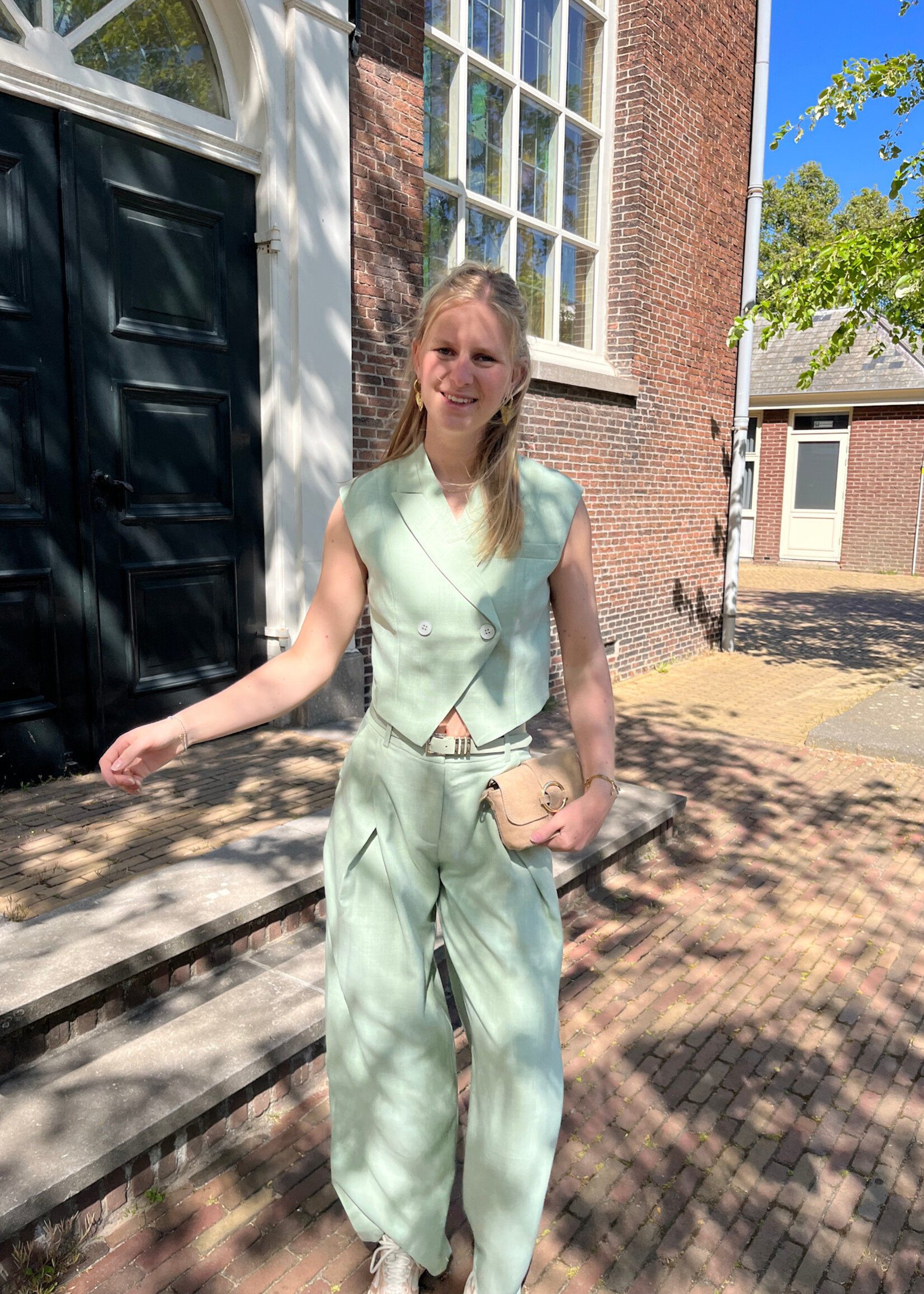 Flo Boutique Gilet Zare Green