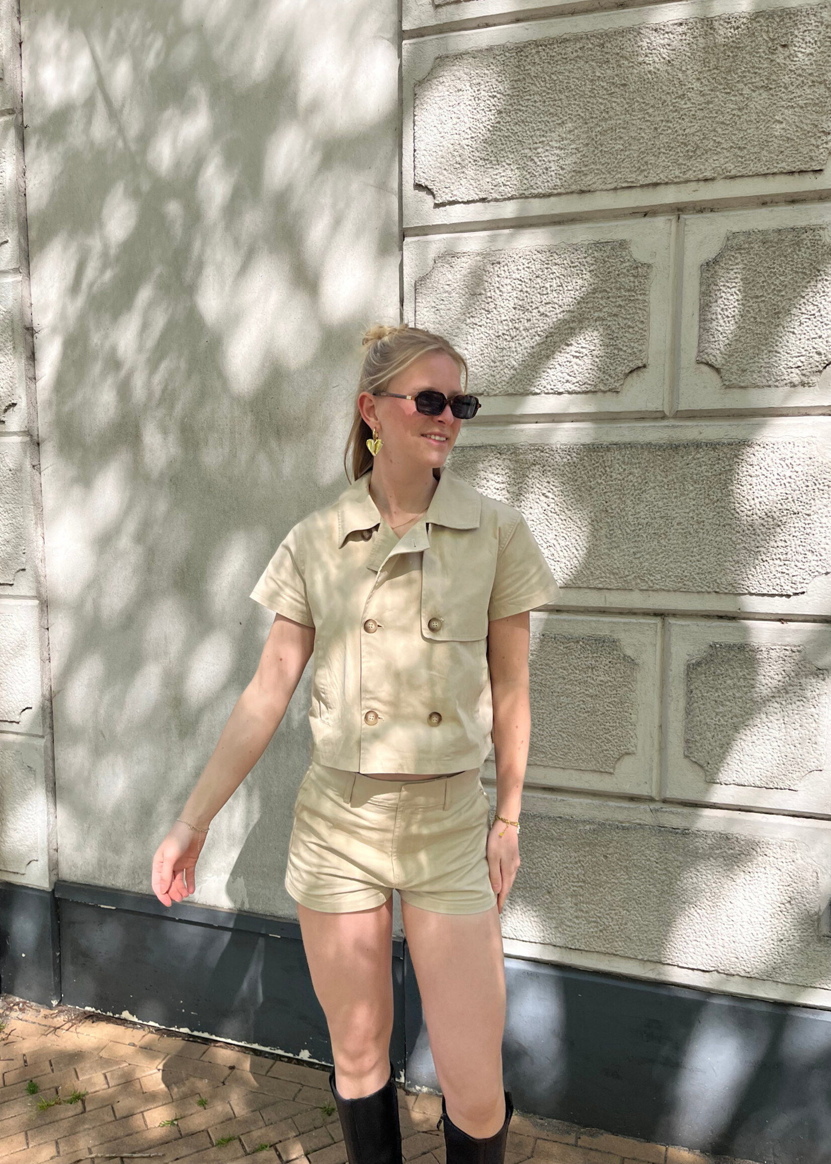 Flo Boutique Short Marly Beige