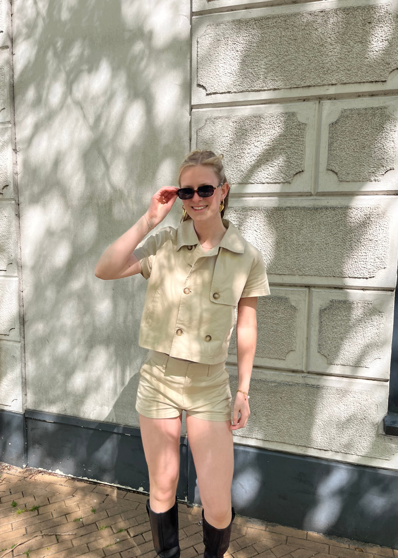 Flo Boutique Jasje Marly Beige