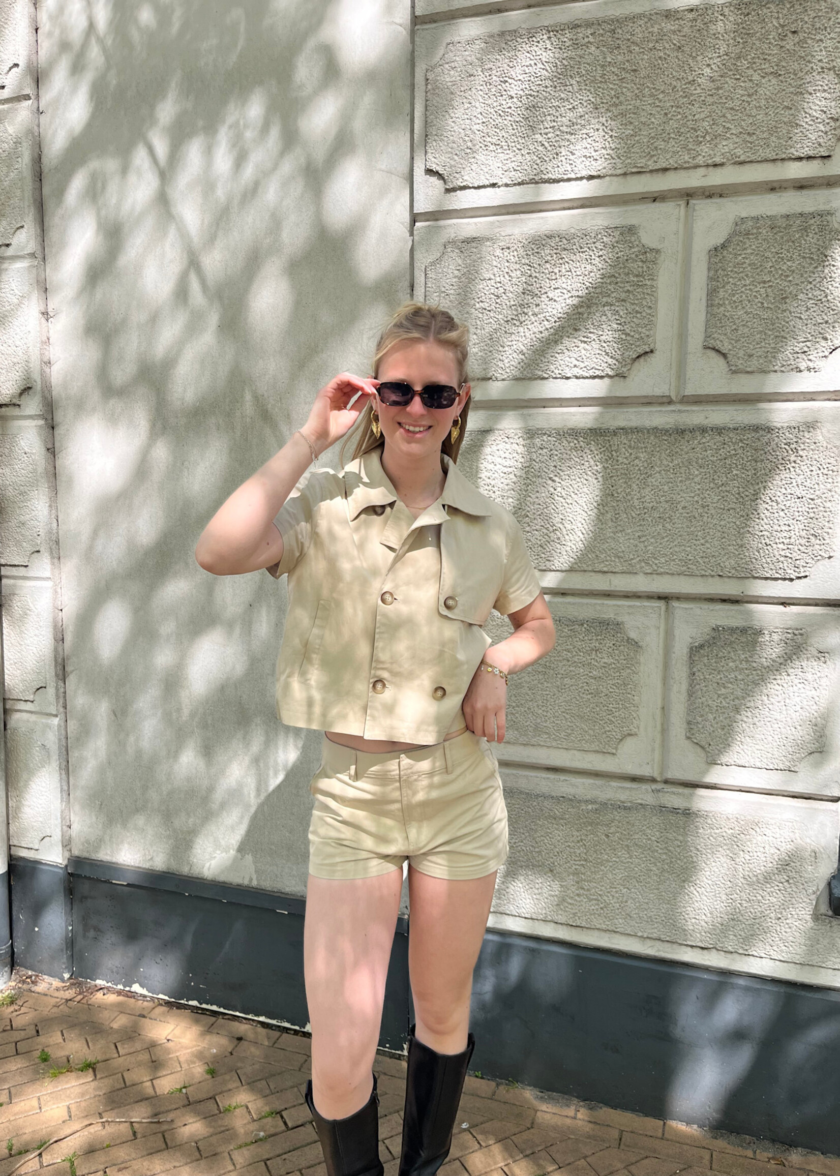 Flo Boutique Jasje Marly Beige