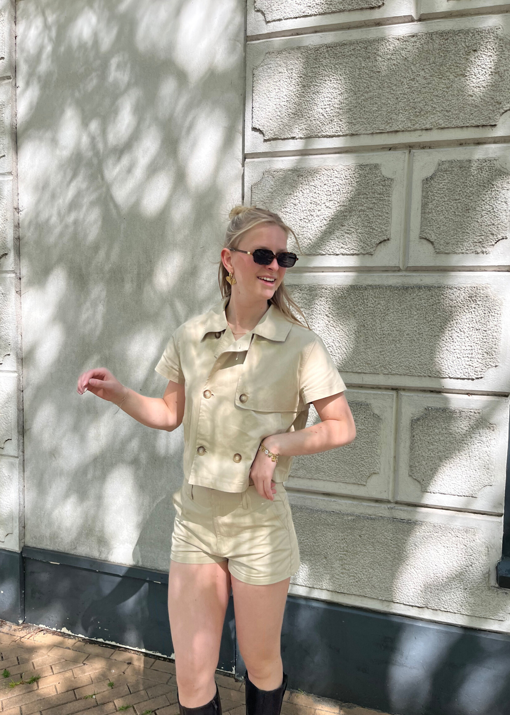 Flo Boutique Jasje Marly Beige