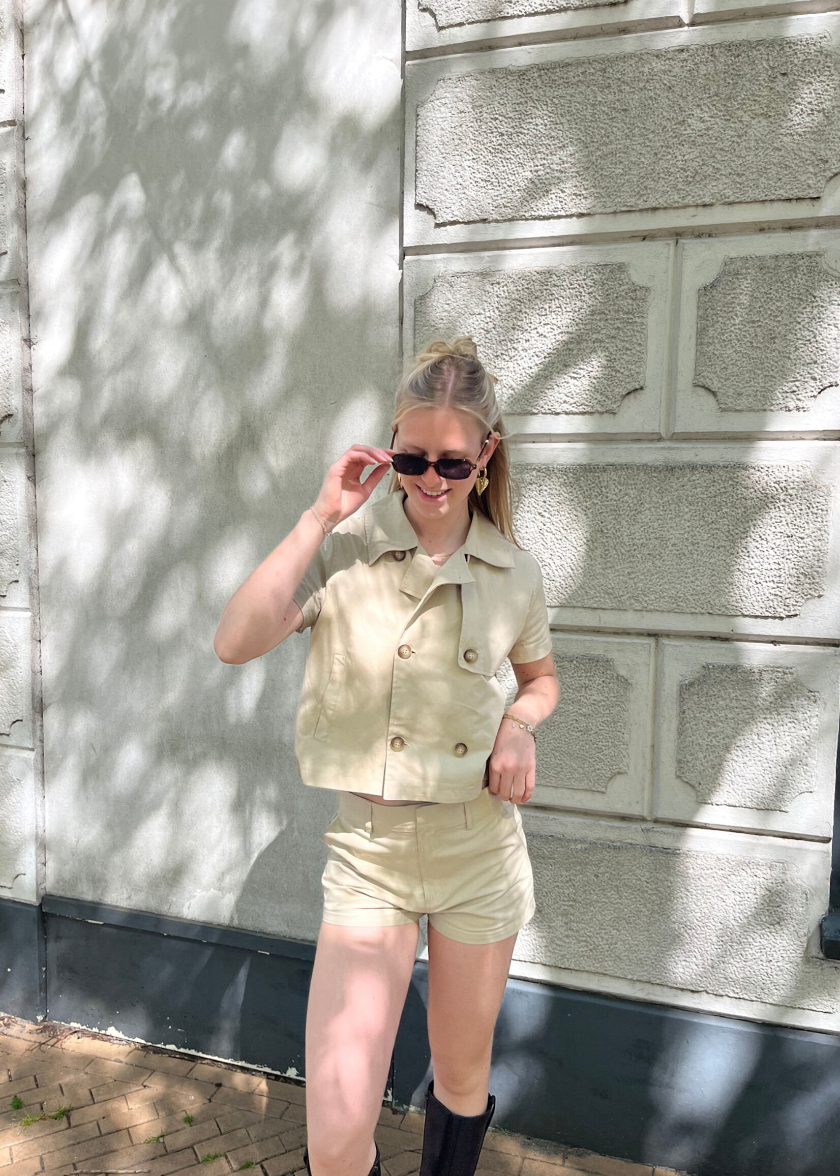 Flo Boutique Jasje Marly Beige