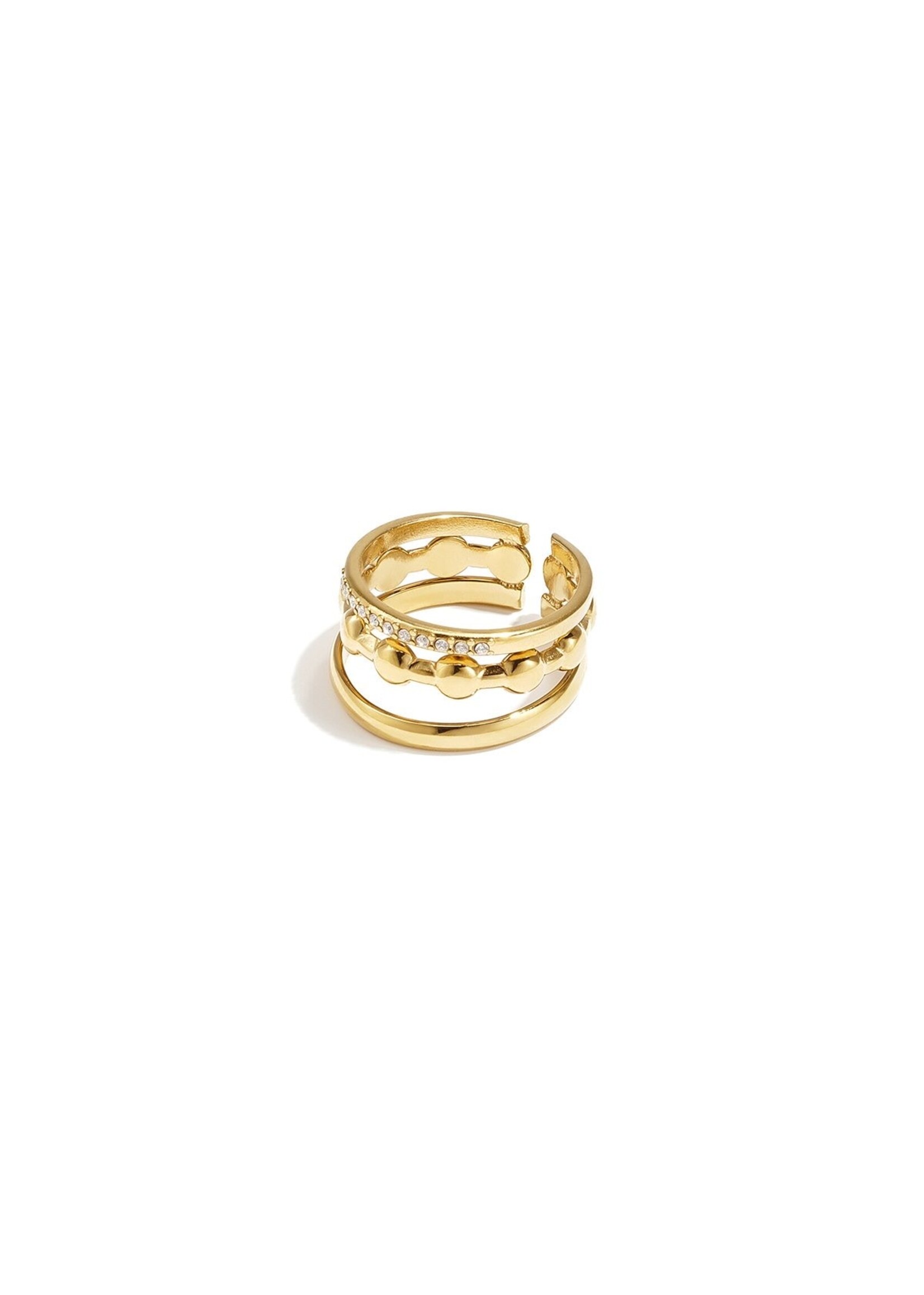 Flo Boutique Ring triple glam