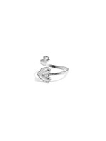 Flo Boutique Ring twisted hearts