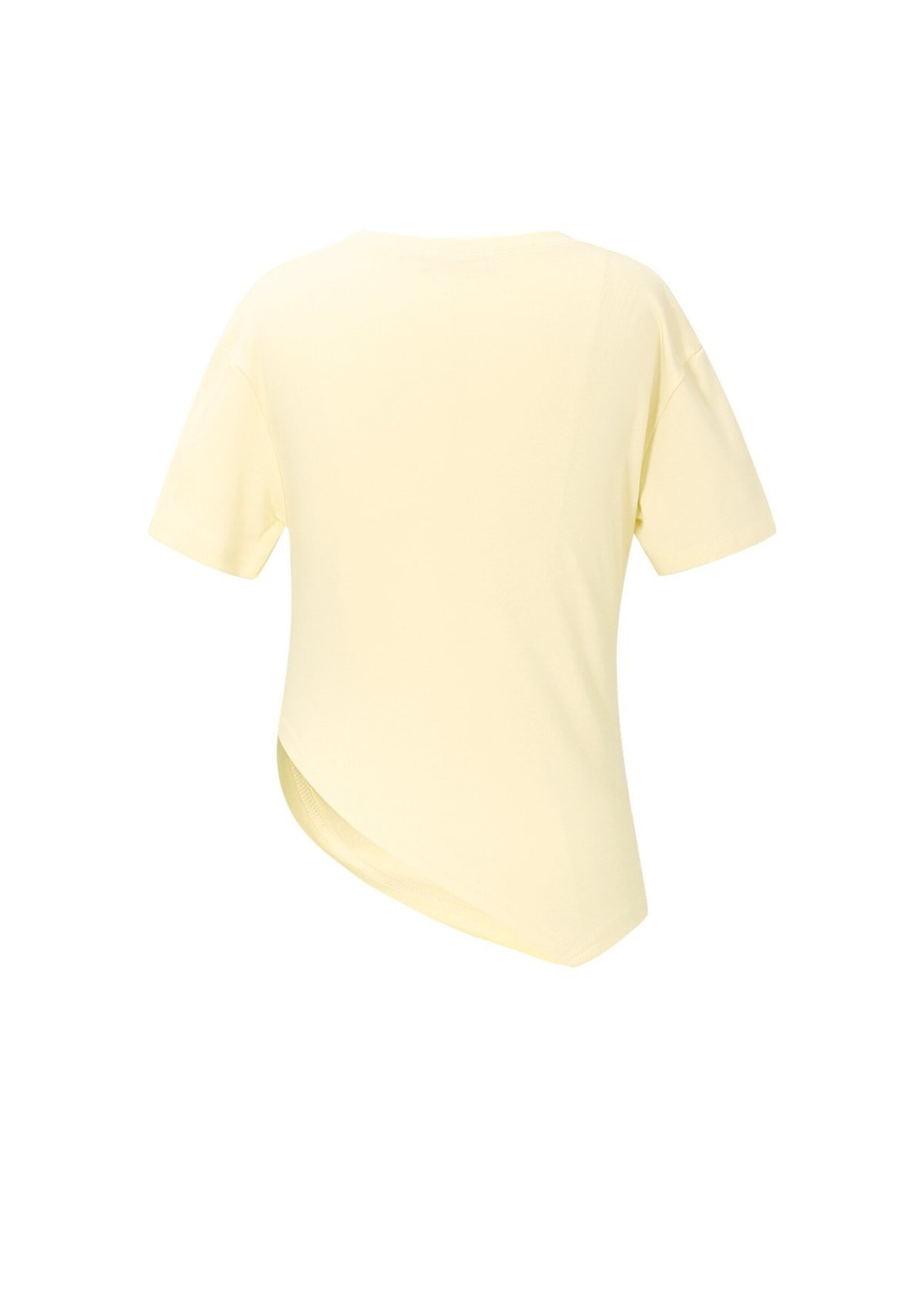 Flo Boutique A-symetrische top Maureen Yellow