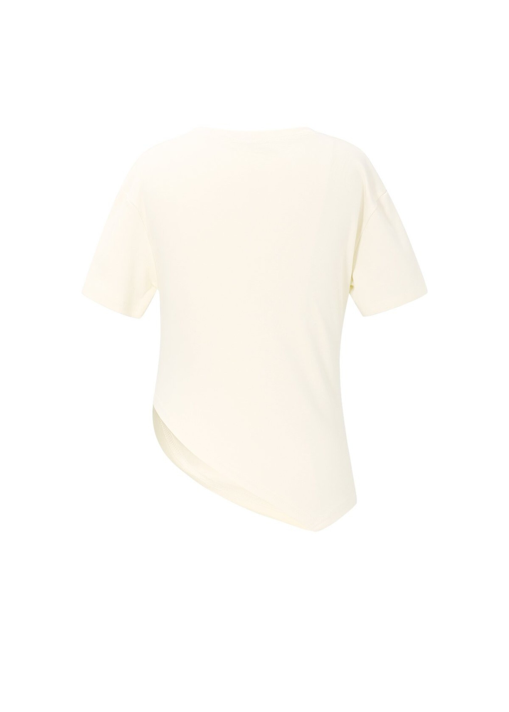 Flo Boutique A-symetrische top Maureen Cream
