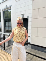 Flo Boutique Top June Dots Yellow