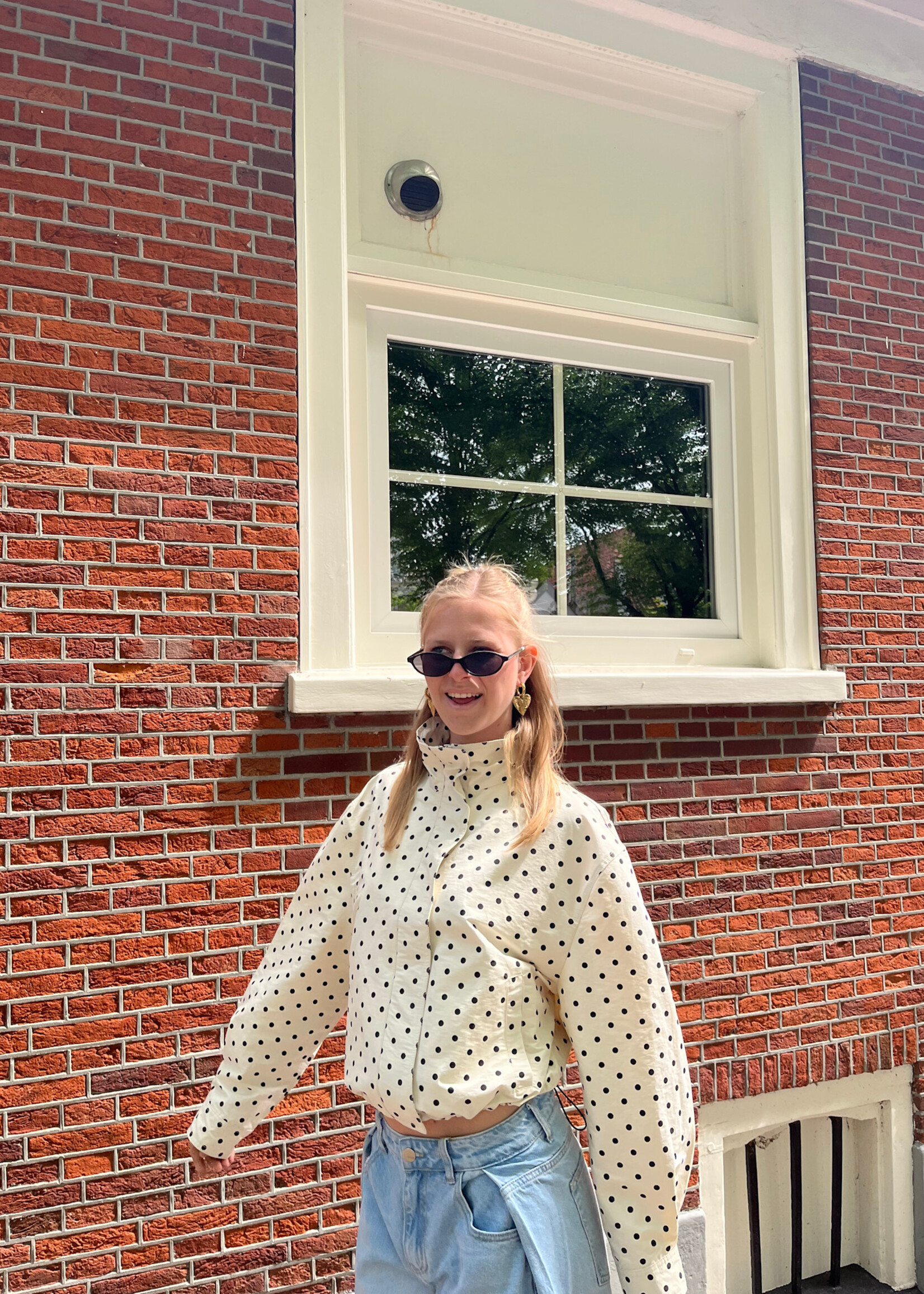 Flo Boutique Jasje Rune Dots Beige