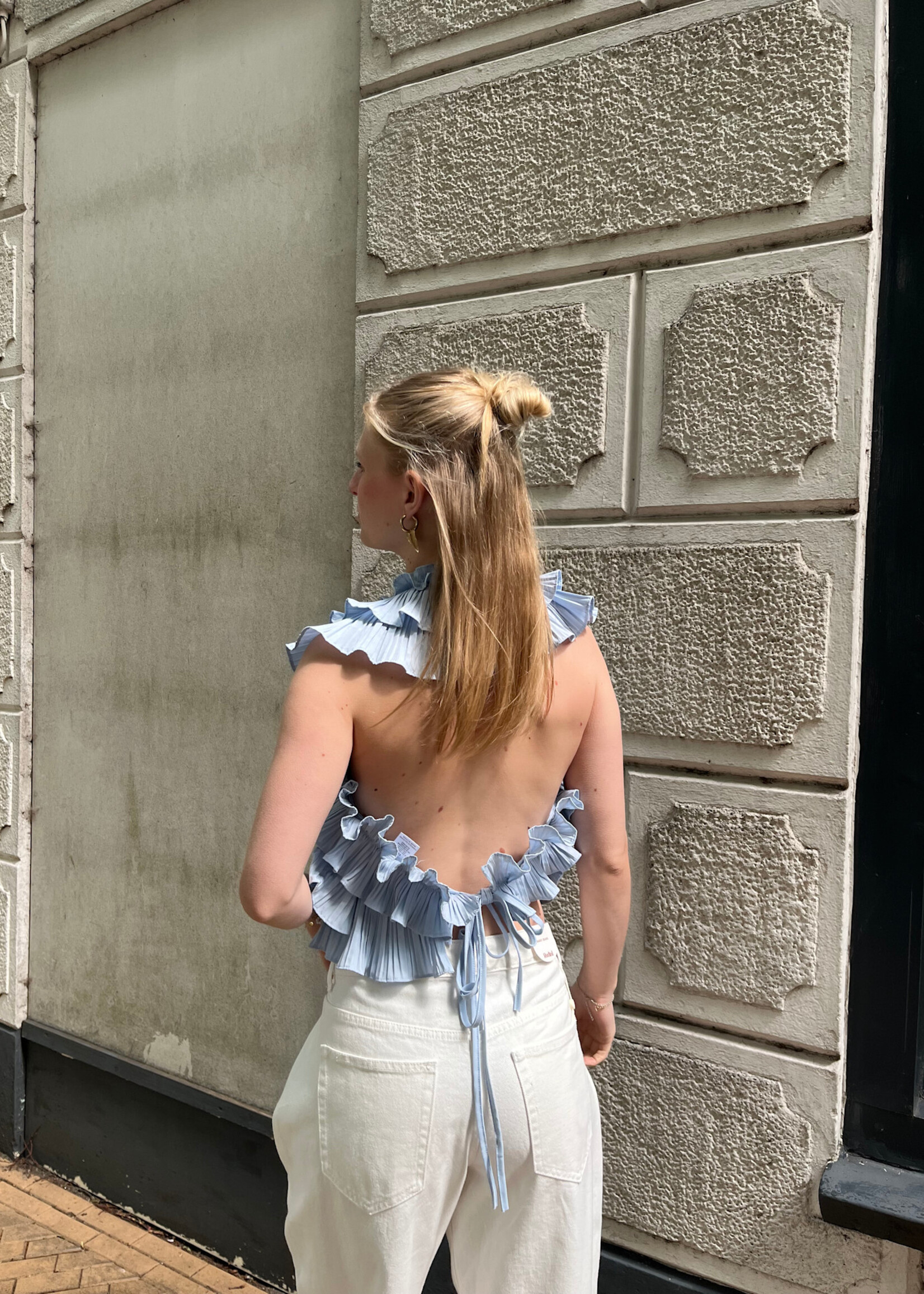 Flo Boutique Top Kelly Lavender Blue