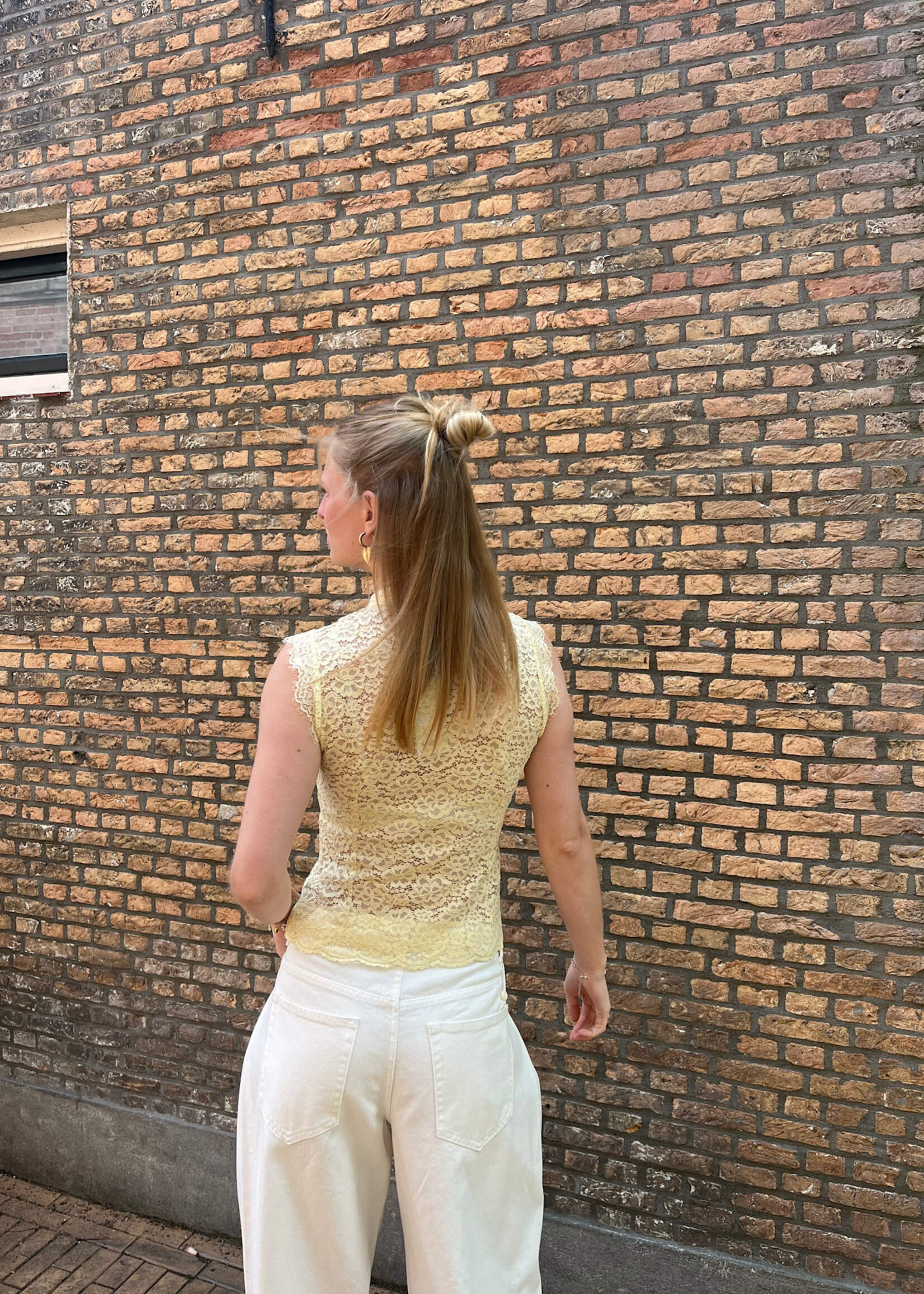 Flo Boutique Top Moïs Butter Yellow
