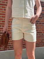 Flo Boutique Spijkershort Becky Ecru