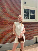 Flo Boutique Spijkergilet Becky Ecru
