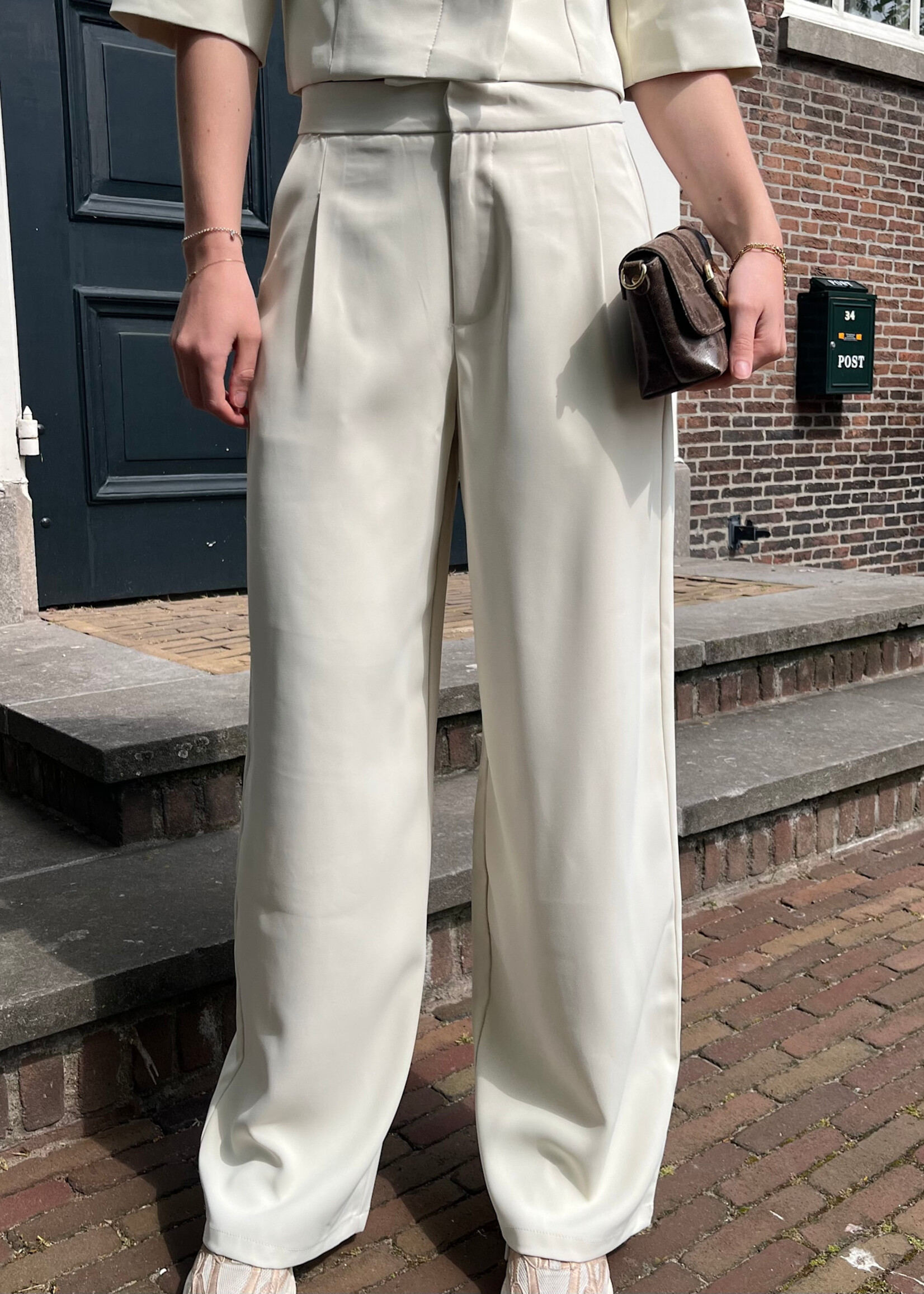 Flo Boutique Pantalon Noor Beige