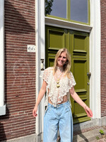 Flo Boutique Top Maan Beige